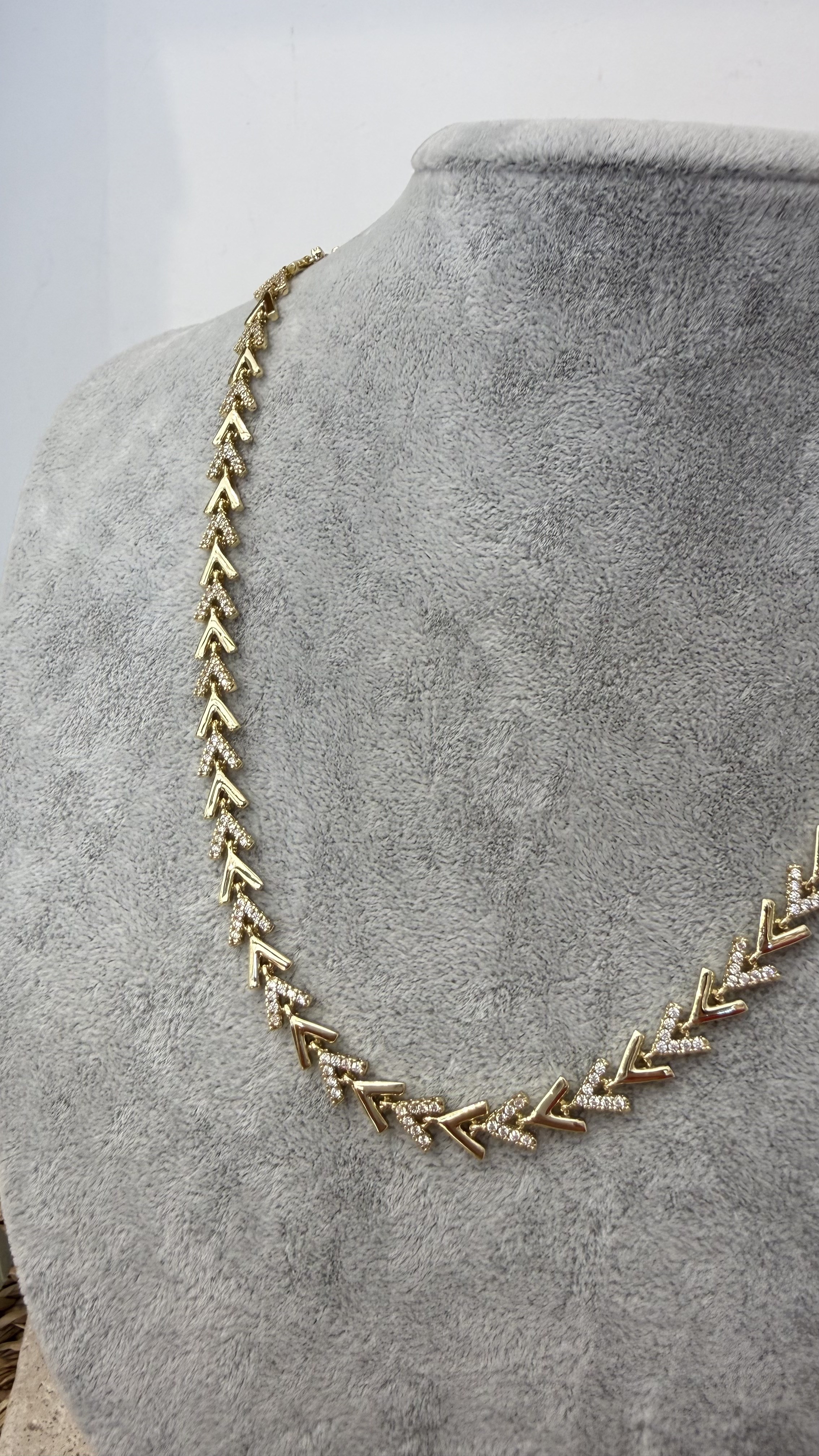 Xuping Özel Seri Gold Renk 14k Kolye 45cm