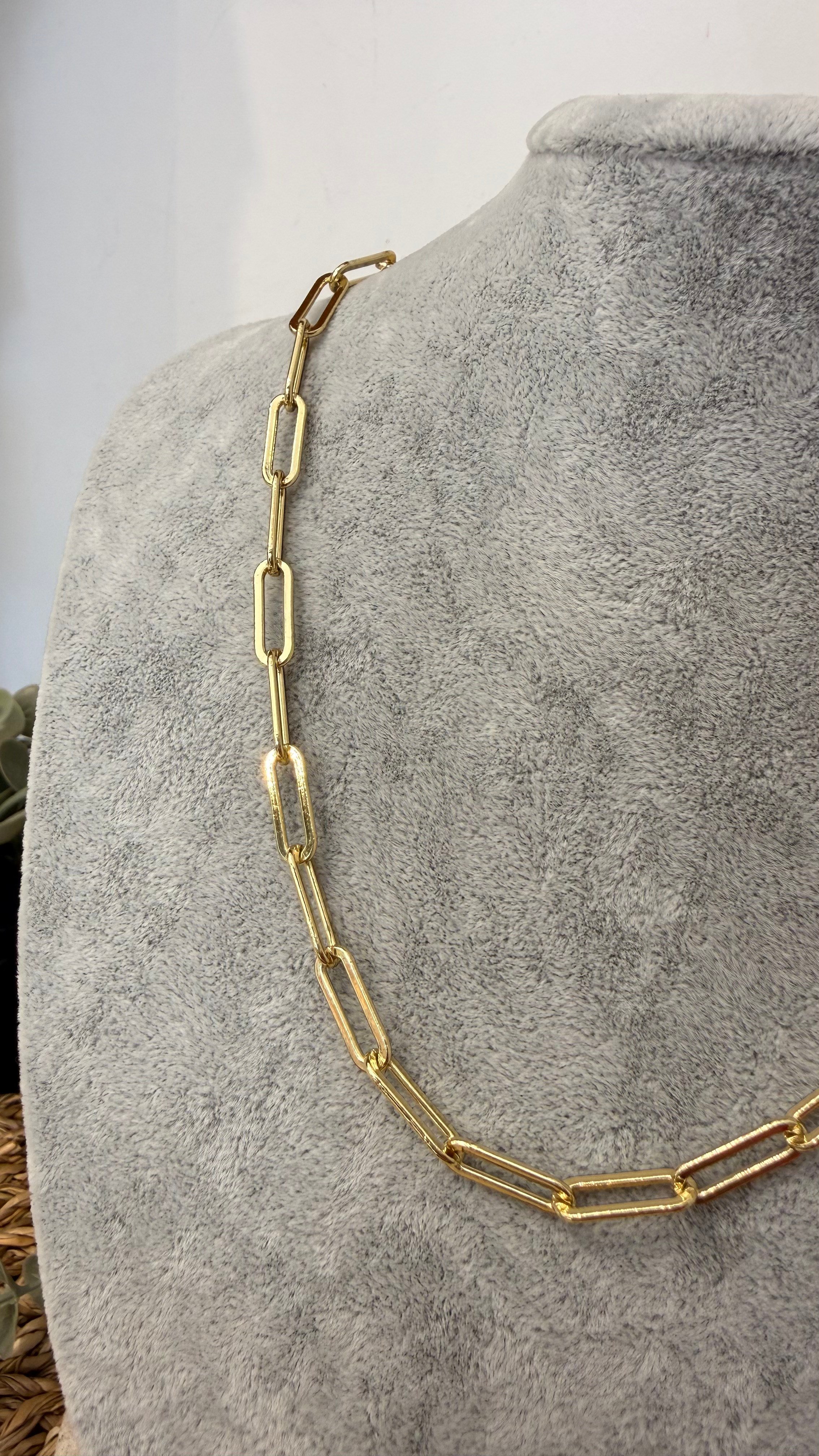 Xuping Özel Seri Gold Renk 14k Kolye 45+7cm