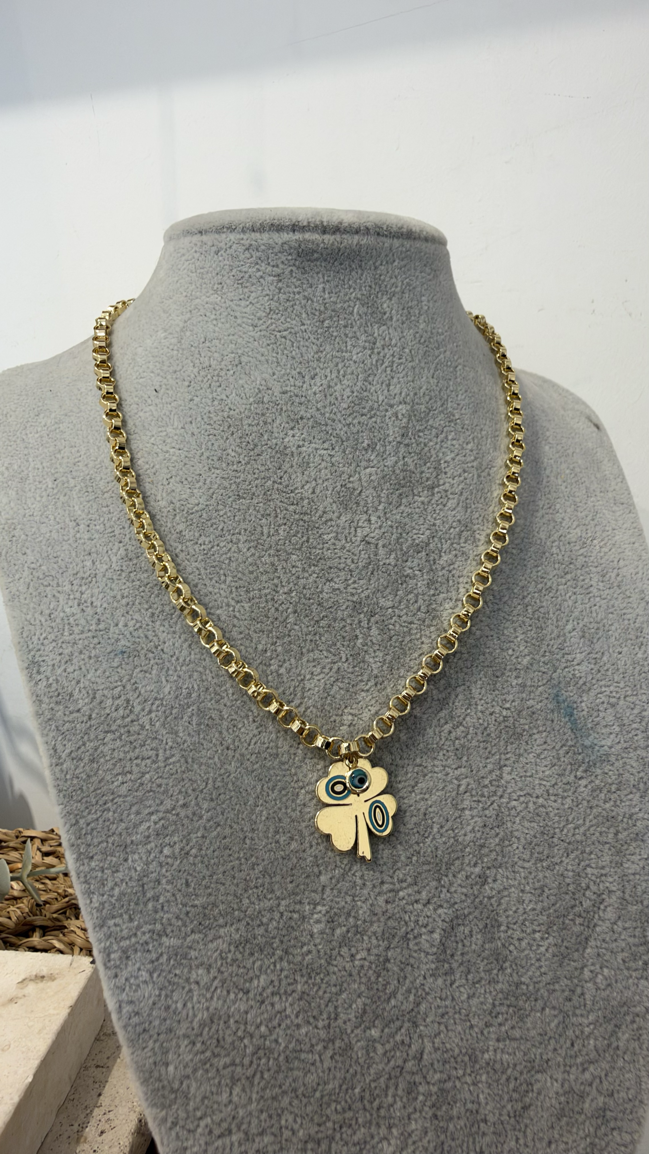 Xuping Özel Seri Gold Renk 14k Kolye 40+5cm
