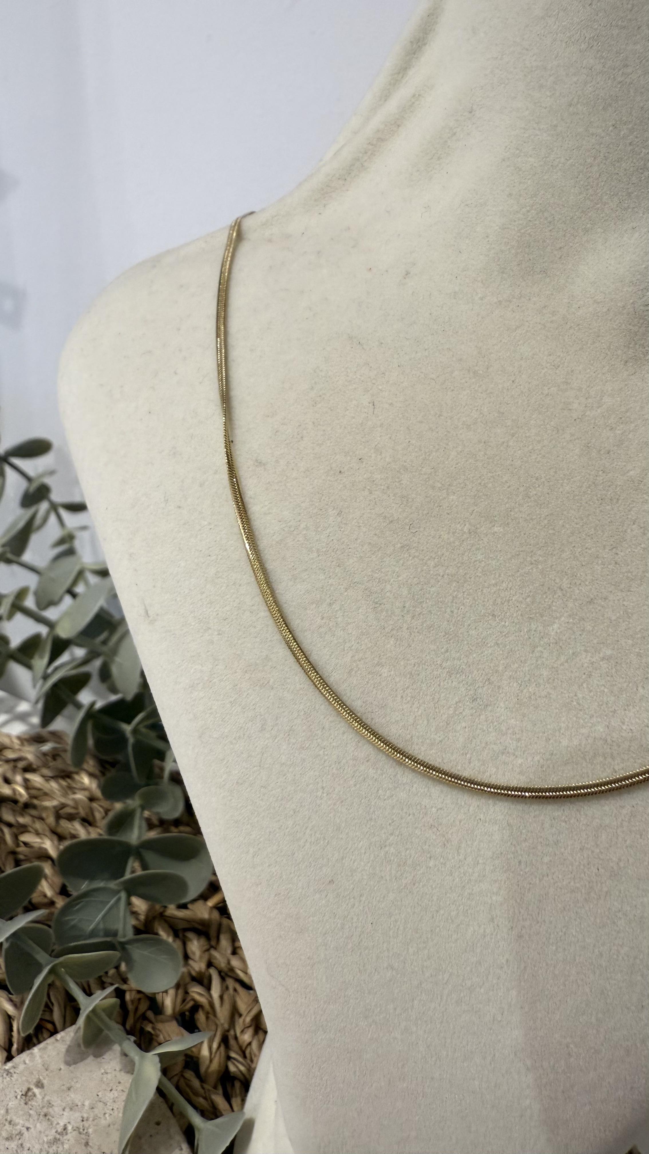 Xuping Özel Seri Gold Renk 14k Kolye 45cm