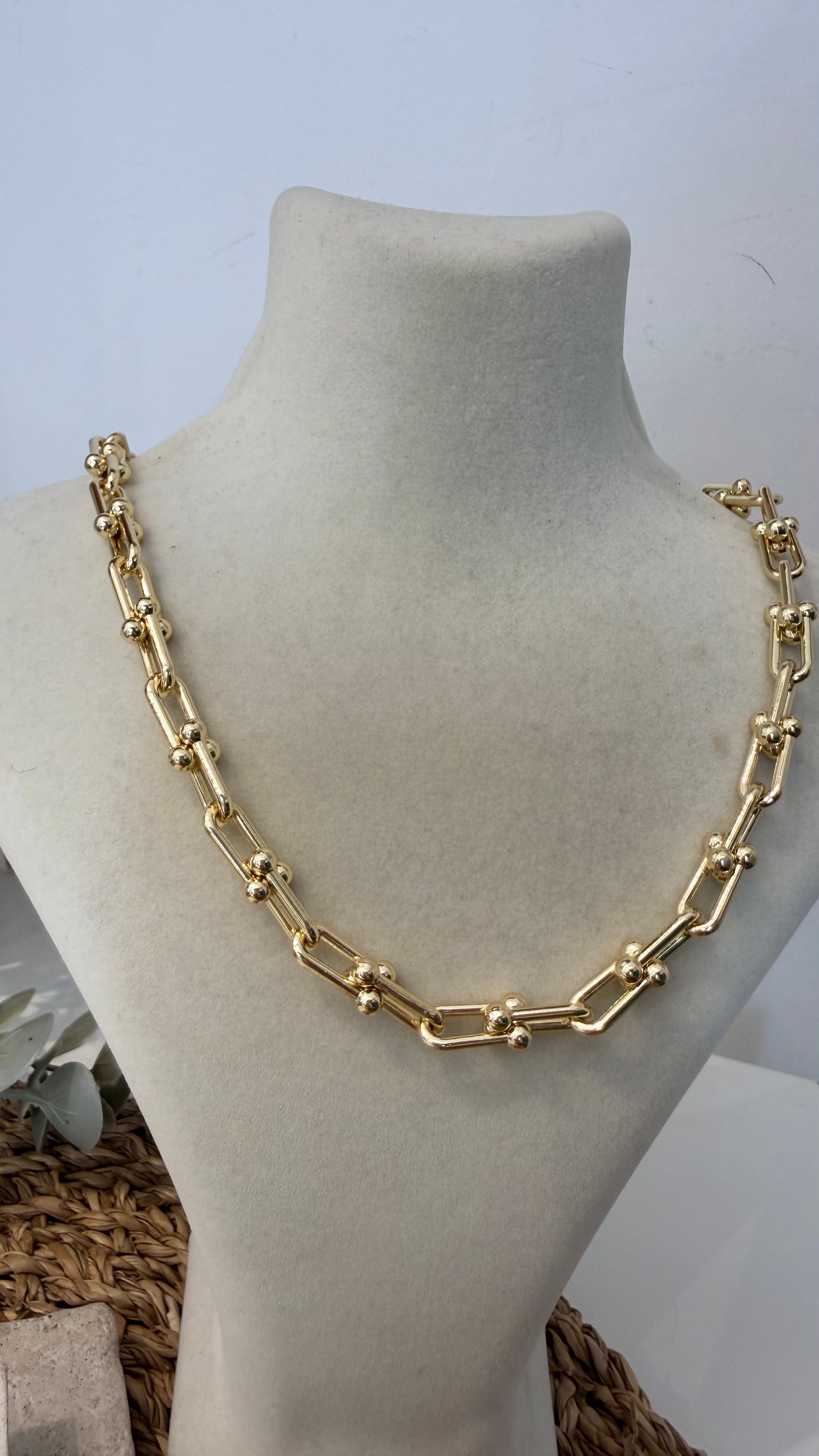 Xuping Özel Seri Gold Renk 14k Kolye 45+9