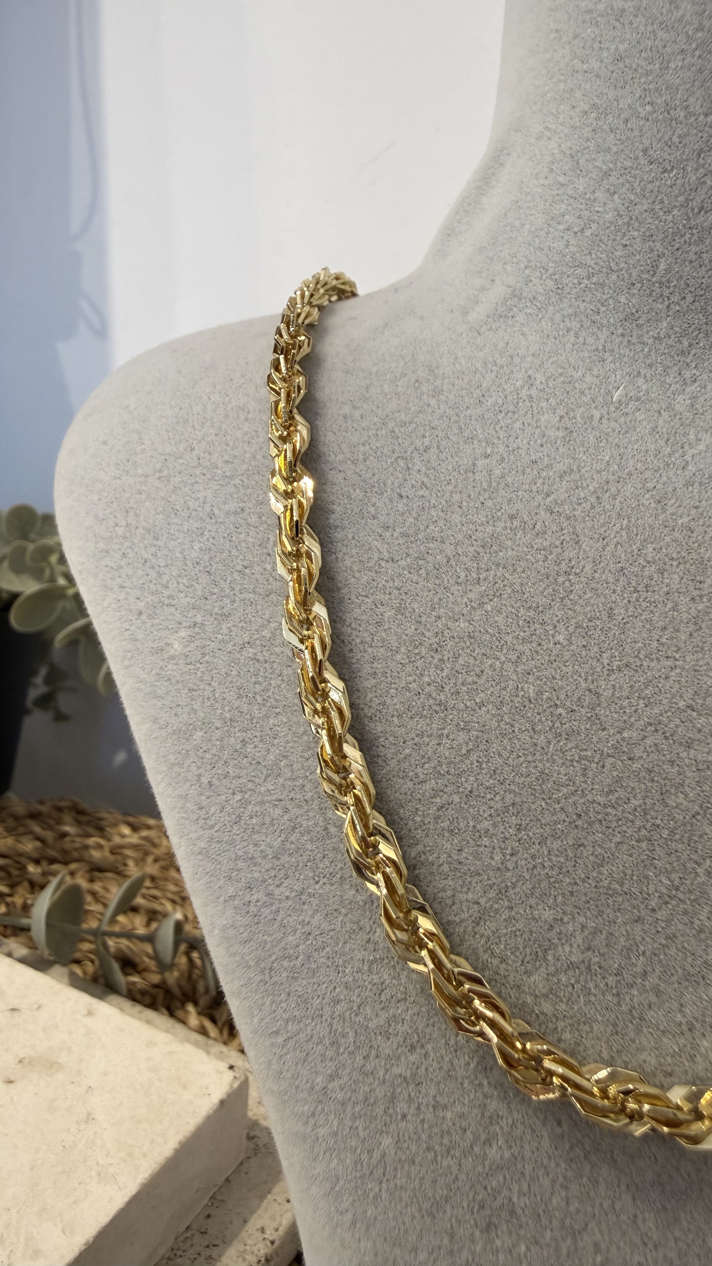 Xuping Özel Seri Gold Renk 14k Kolye 45cm