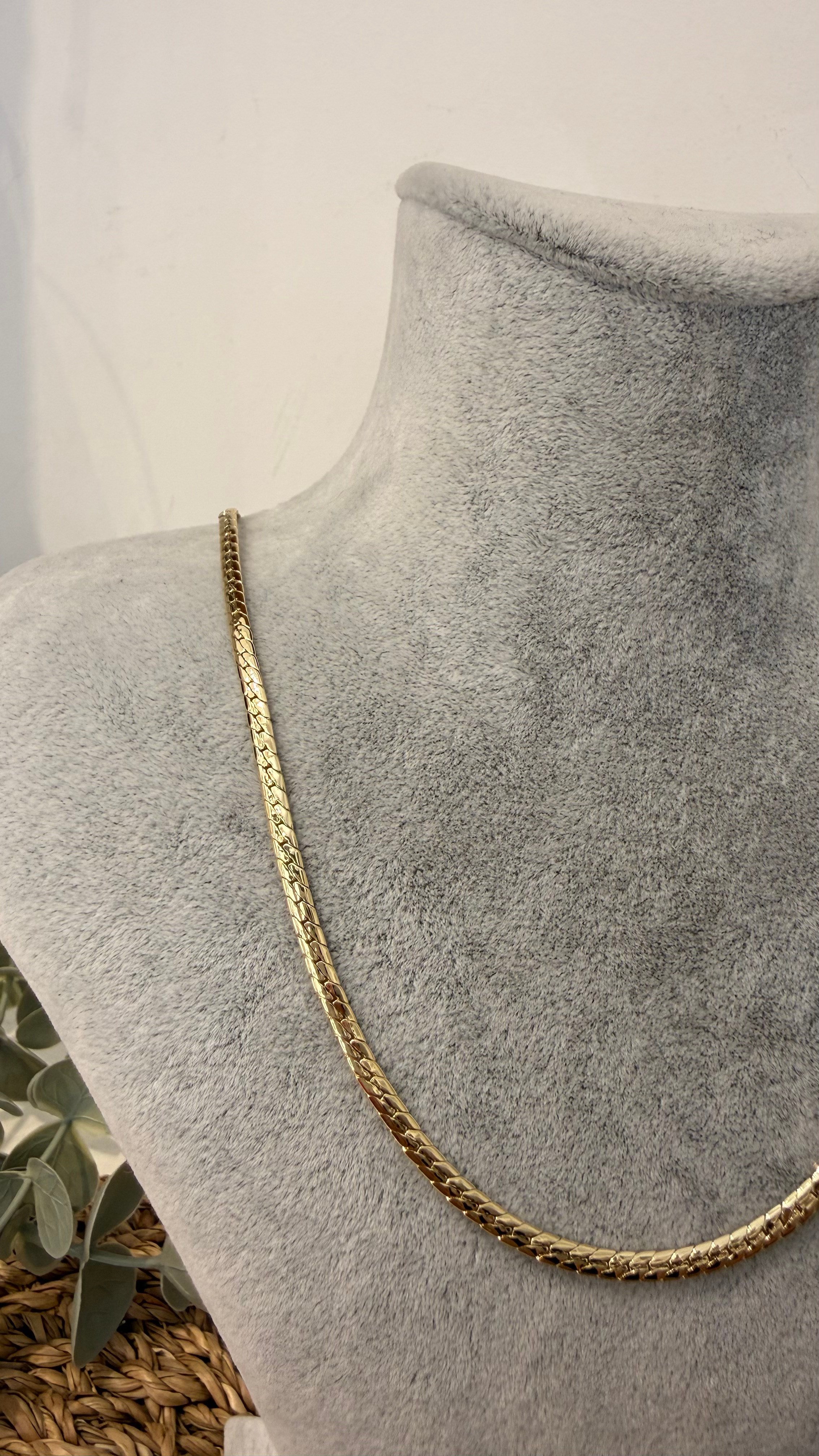 Xuping Özel Seri Gold Renk 14k Kolye 50cm