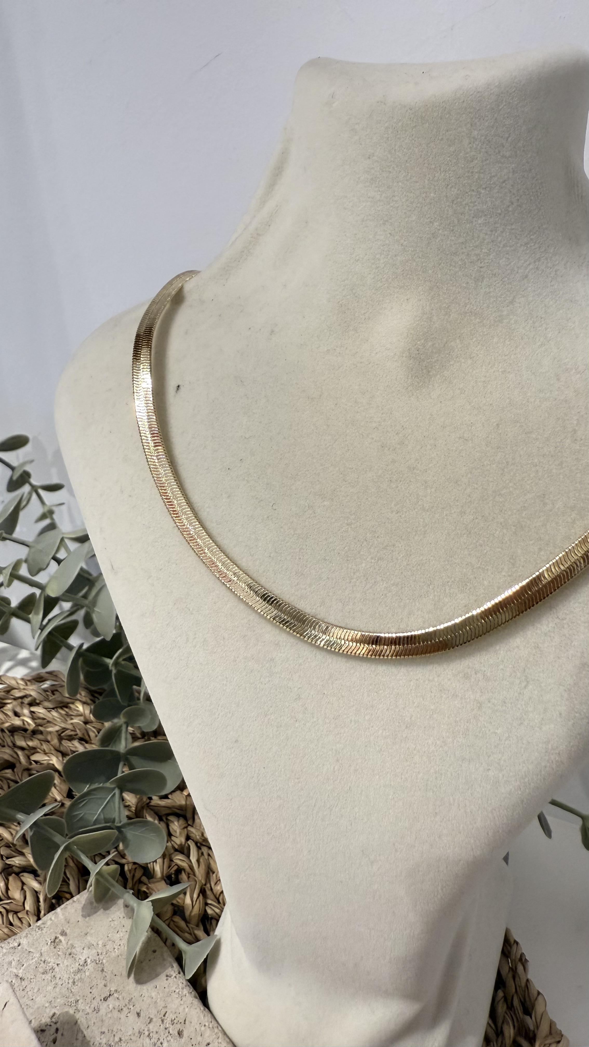 Xuping Özel Seri Gold Renk 14k Kolye 50cm