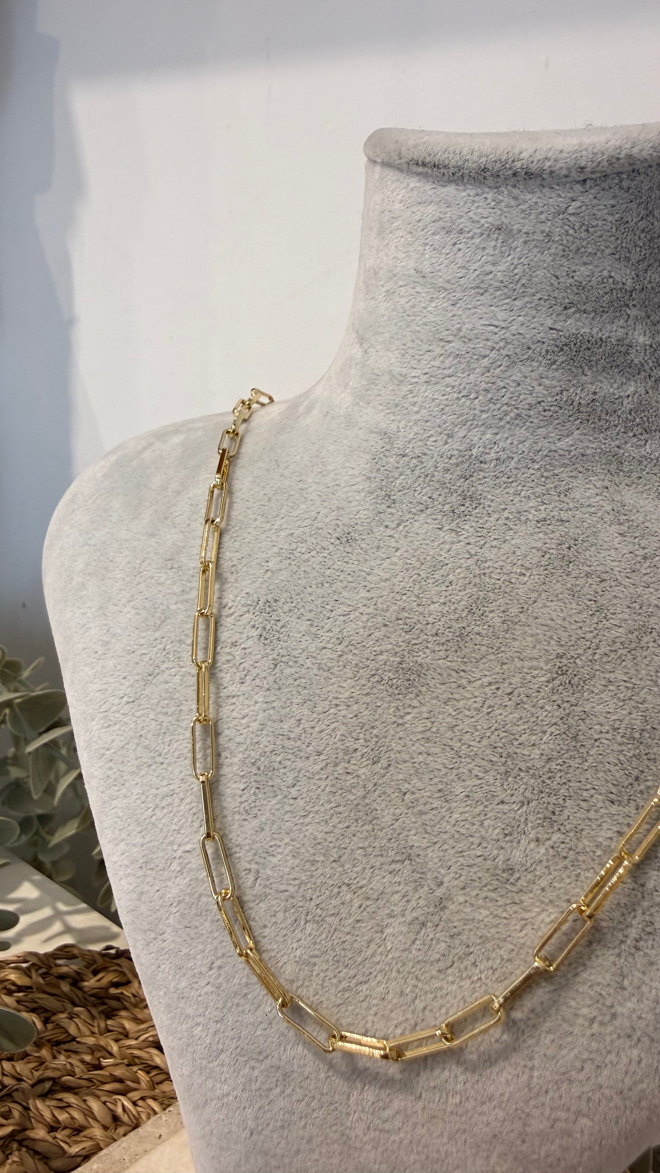 Xuping Özel Seri Gold Renk 14k Kolye 50cm