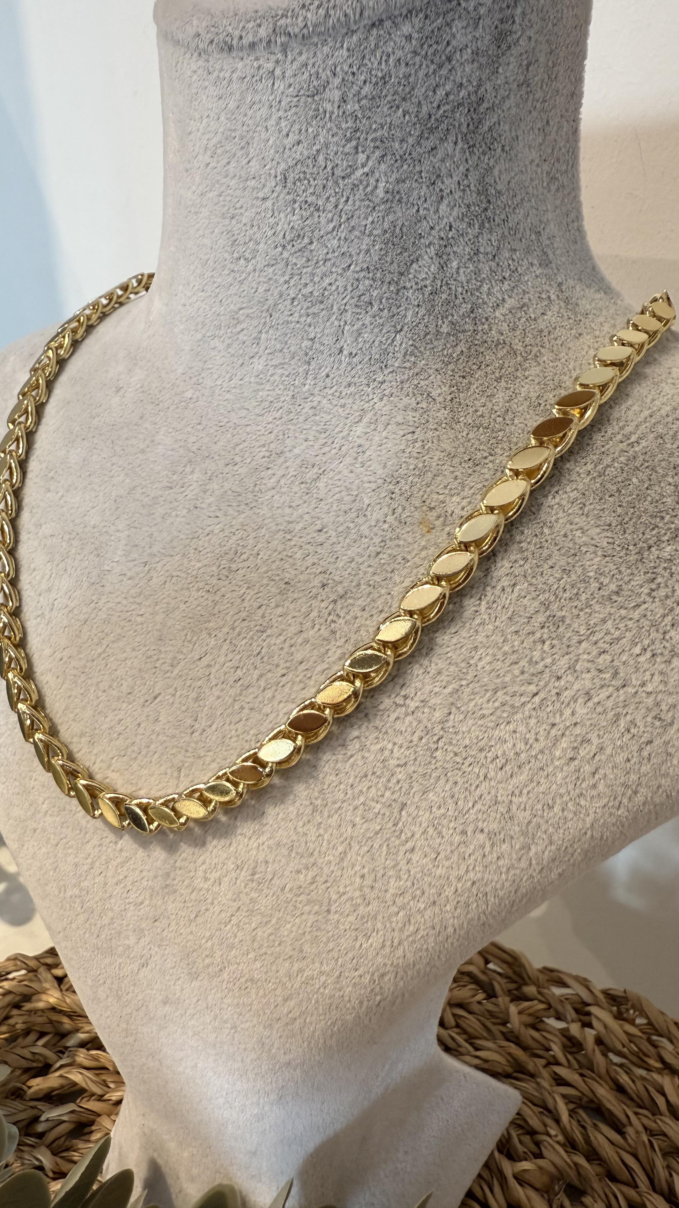 Xuping Özel Seri Gold Renk 14k Kolye 50cm