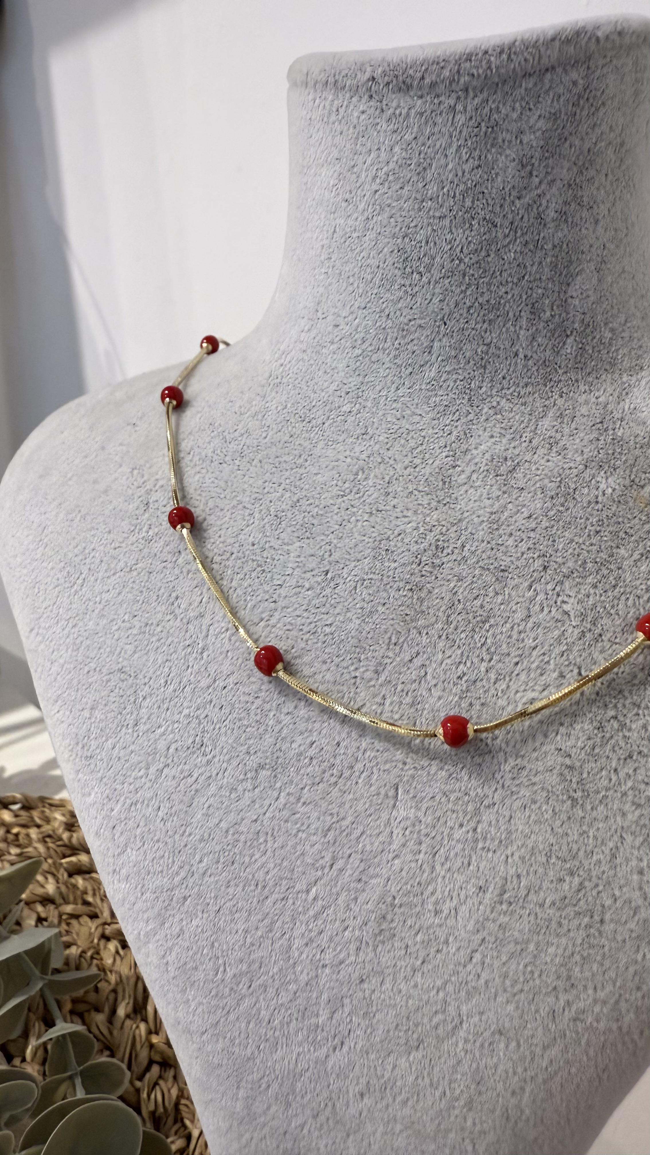 Xuping Özel Seri Gold Renk 14k Kolye 50cm