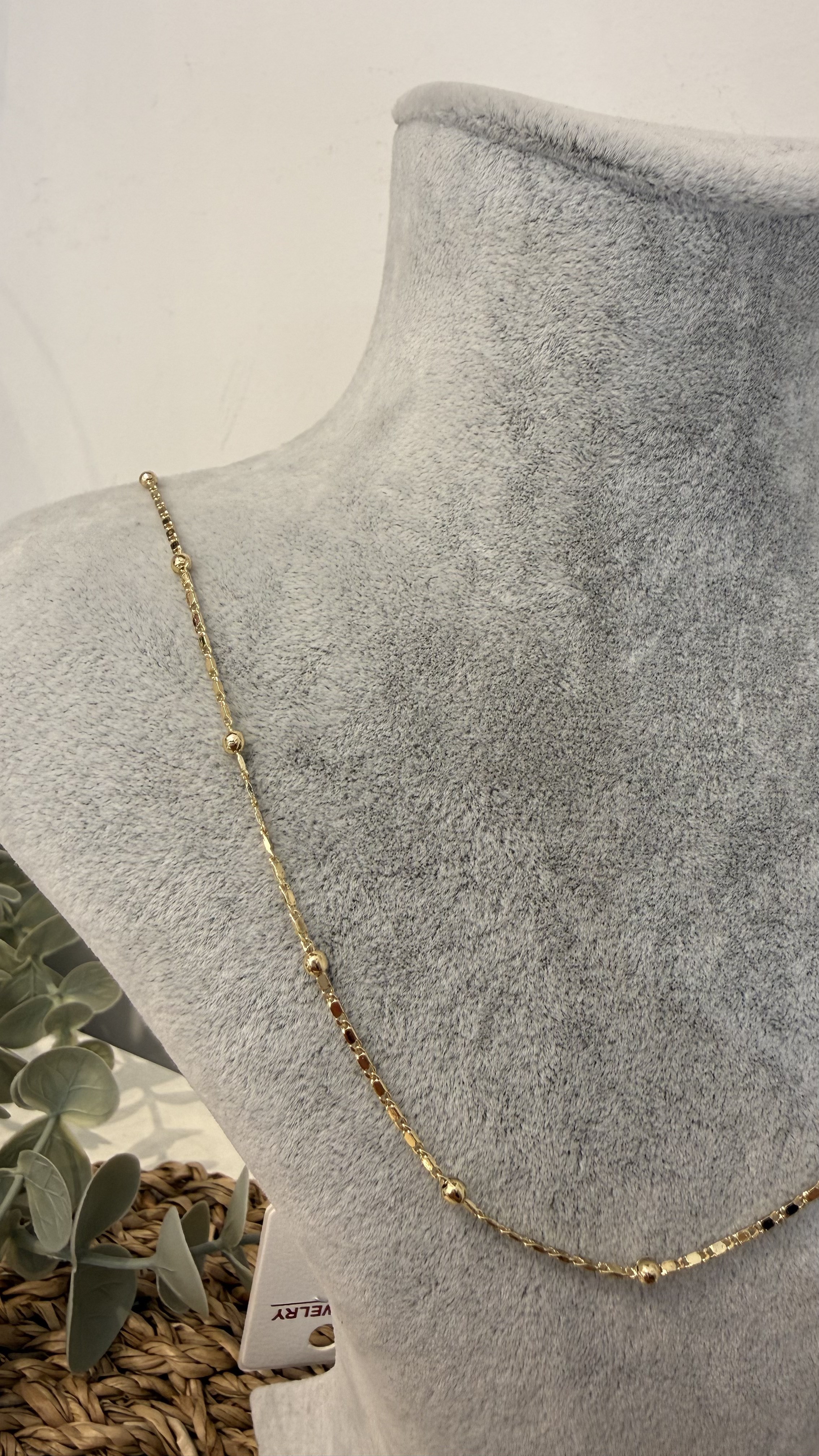 Xuping Özel Seri Gold Renk 14k Kolye 60cm
