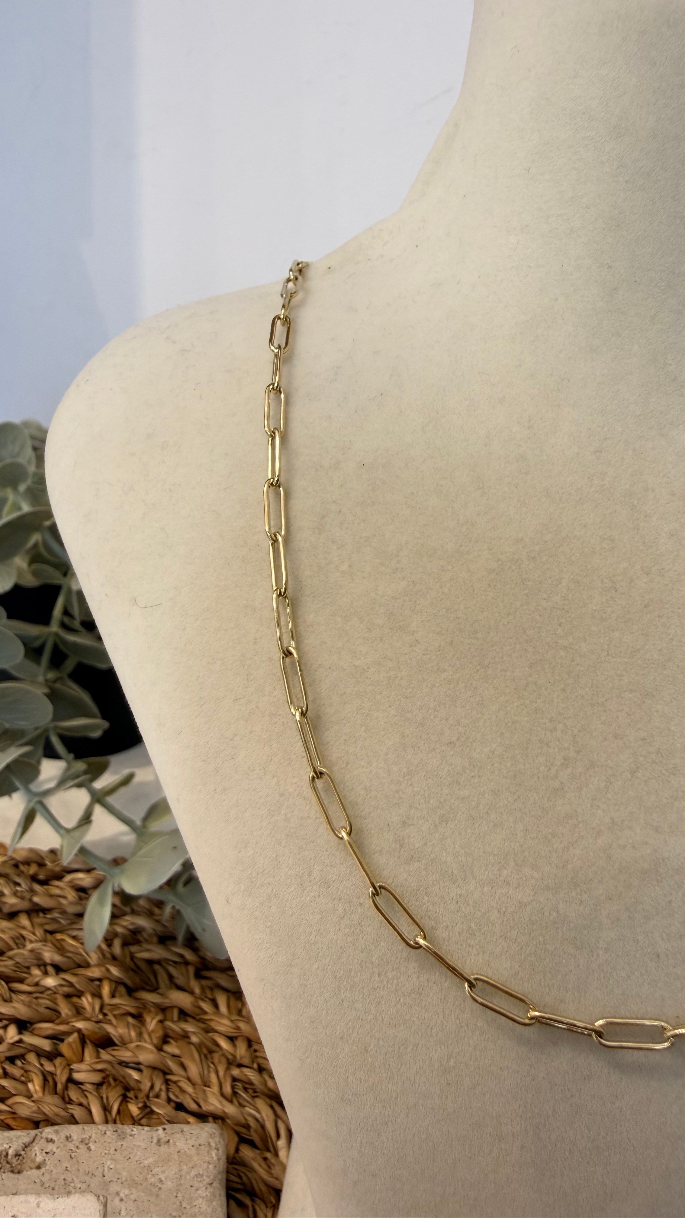 Xuping Özel Seri Gold Renk 14k Kolye 60cm
