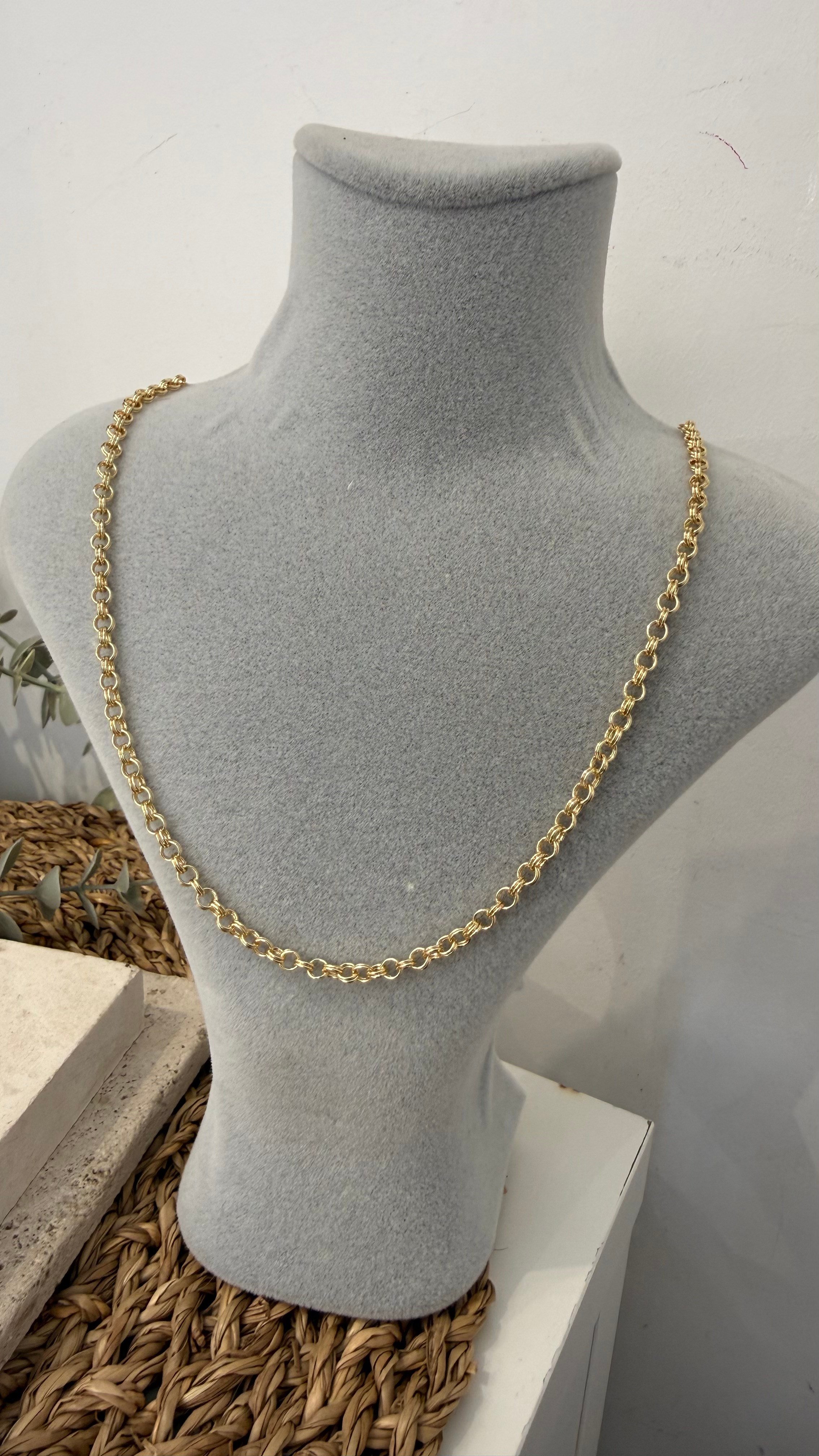 Xuping Özel Seri Gold Renk 14k Kolye 60cm