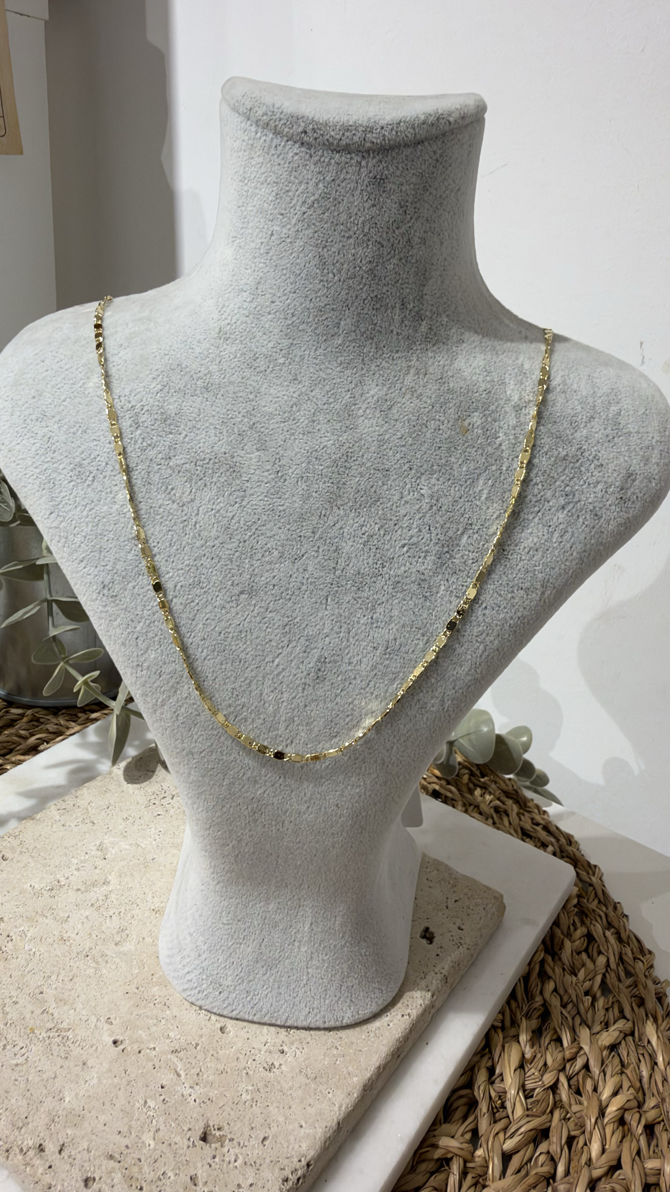 Xuping Özel Seri Gold Renk 14k Kolye 60cm