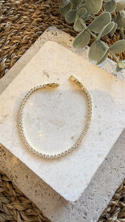 Cm Jewel 14K Gold Renk Bileklik