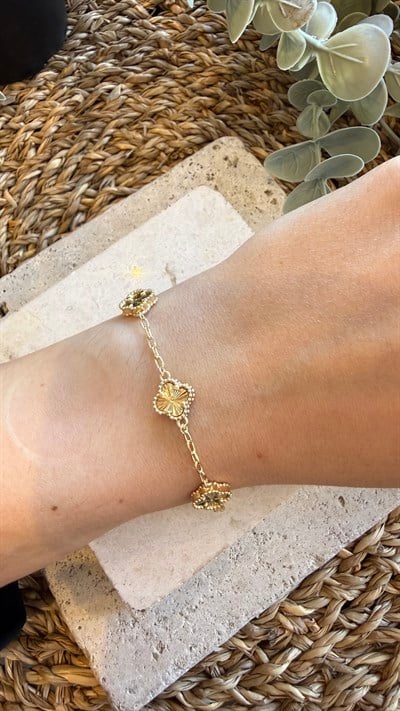 Cm Jewel 14K Gold Renk Bileklik