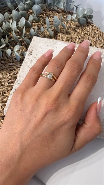 Xuping 14k Gold Renk Yüzük