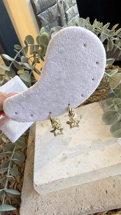 Xuping Özel Seri 14k Gold Renk Küpe