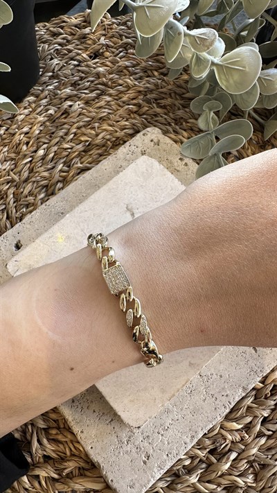 Xuping Özel Seri Gold Renk 14k Bileklik
