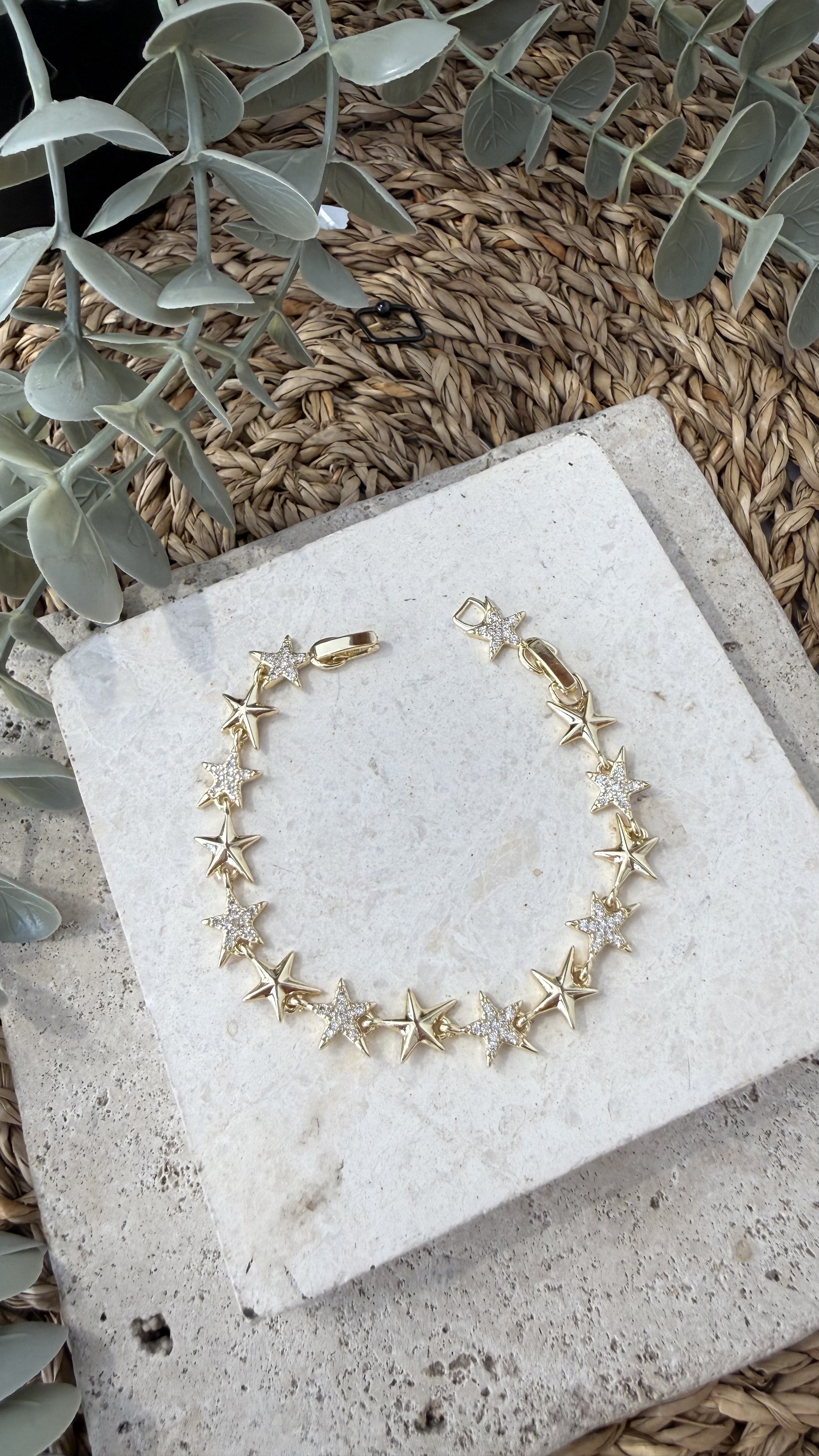 Cm Jewel 14K Gold Renk Bileklik