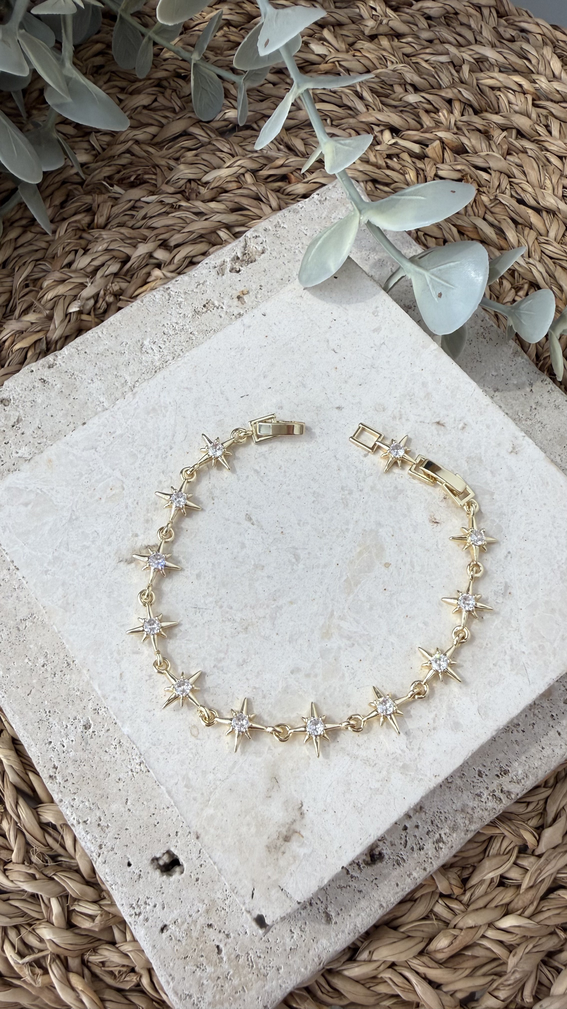 Cm Jewel 14K Gold Renk Bileklik