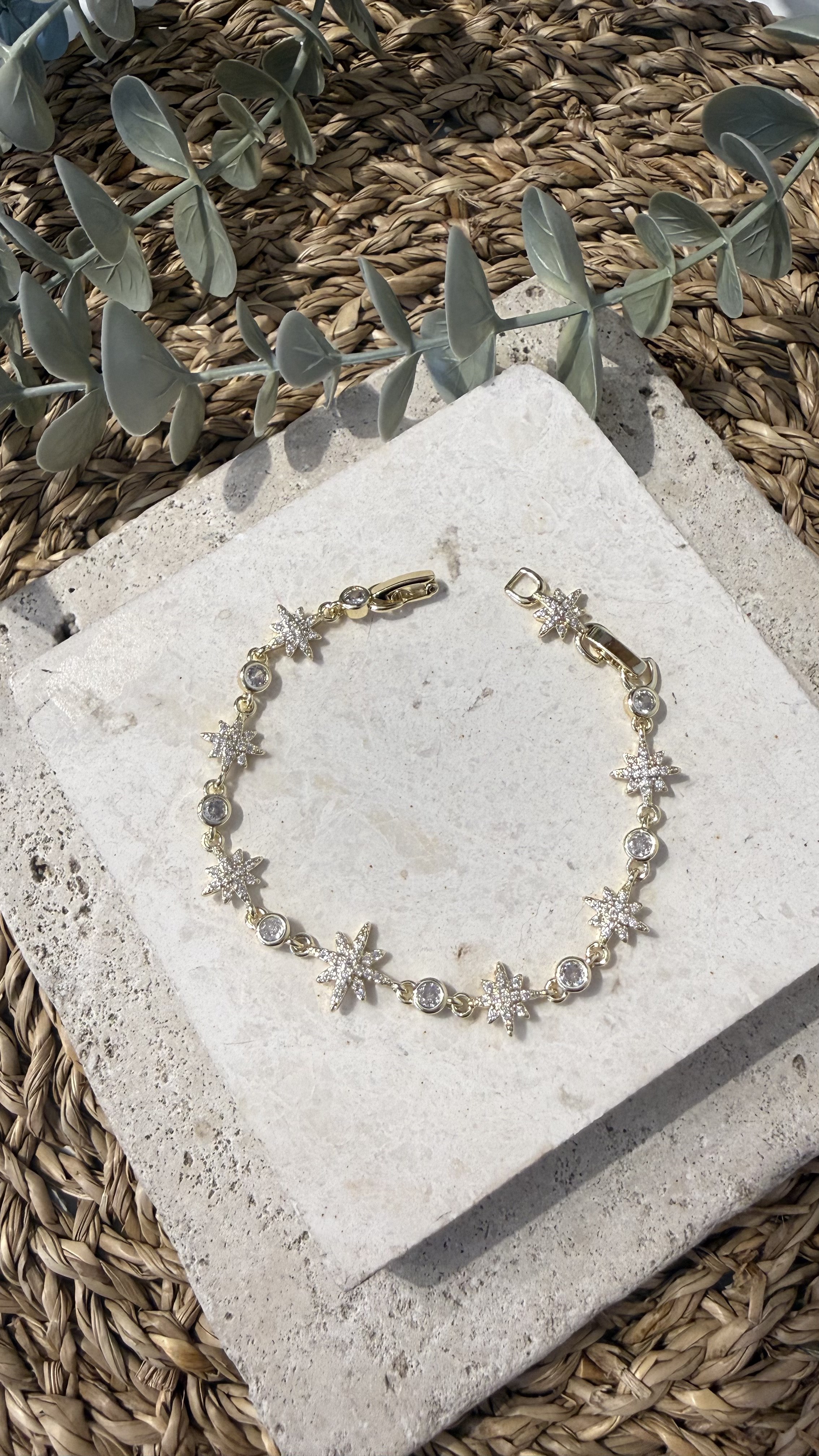 Cm Jewel 14K Gold Renk Bileklik