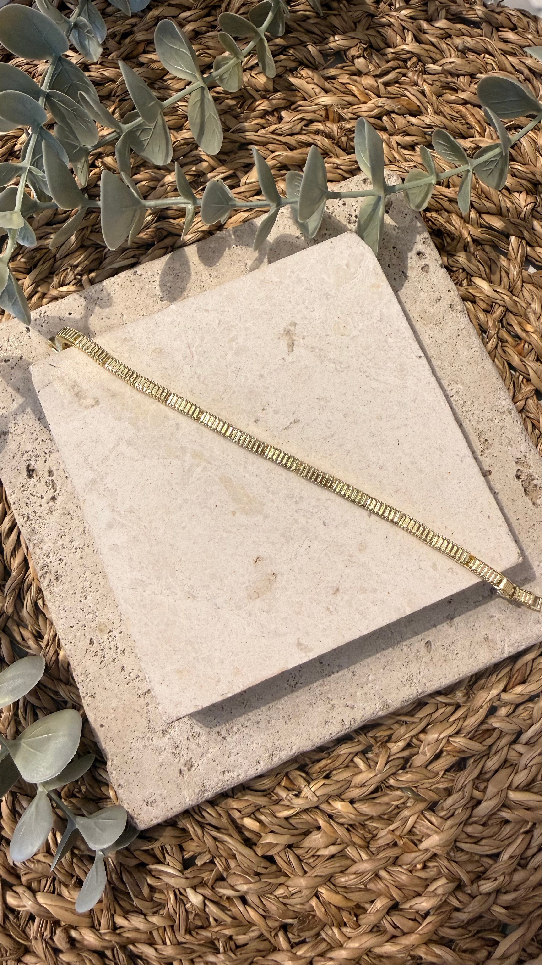 Cm Jewel 14K Gold Renk Bileklik
