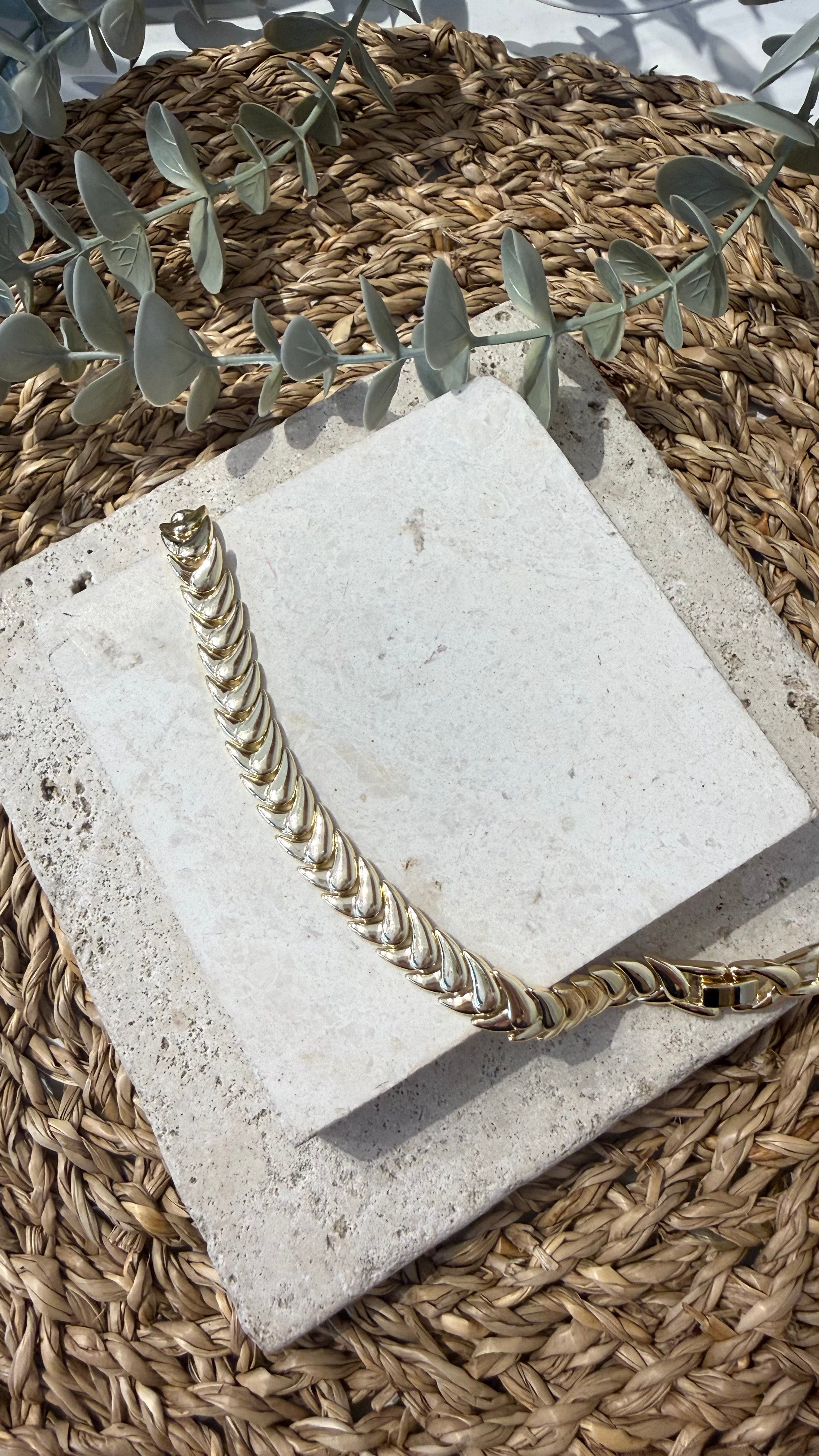 Cm Jewel 14K Gold Renk Bileklik