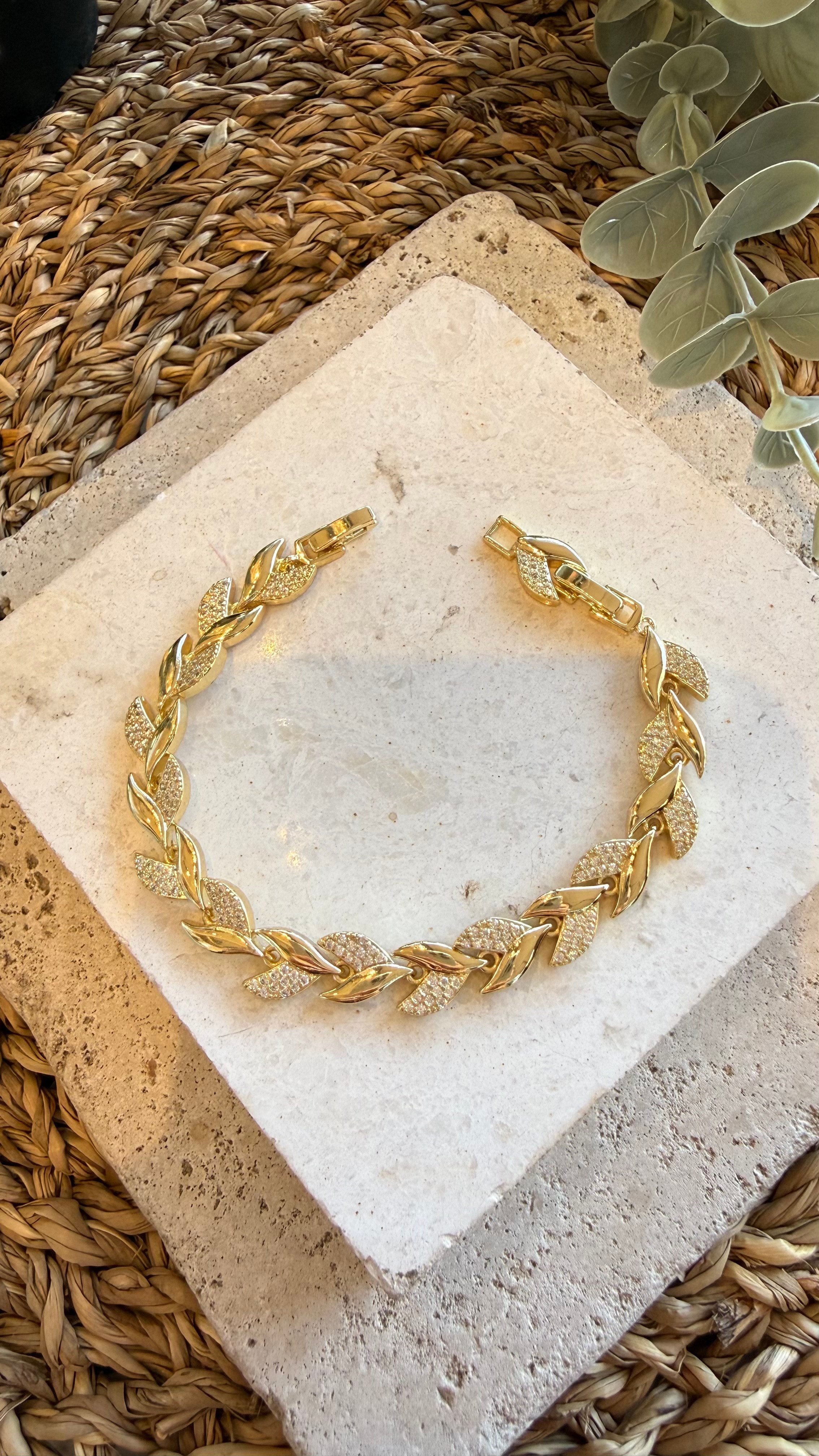 Cm Jewel 14K Gold Renk Bileklik