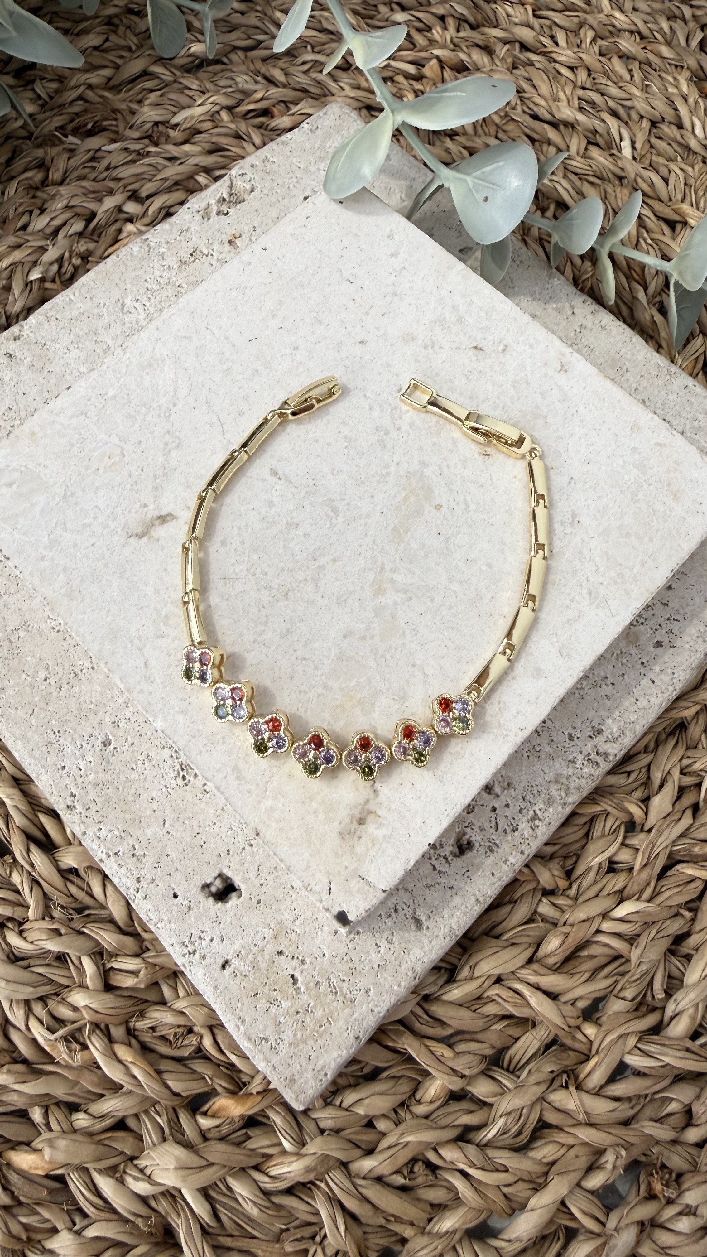 Cm Jewel 14K Gold Renk Bileklik