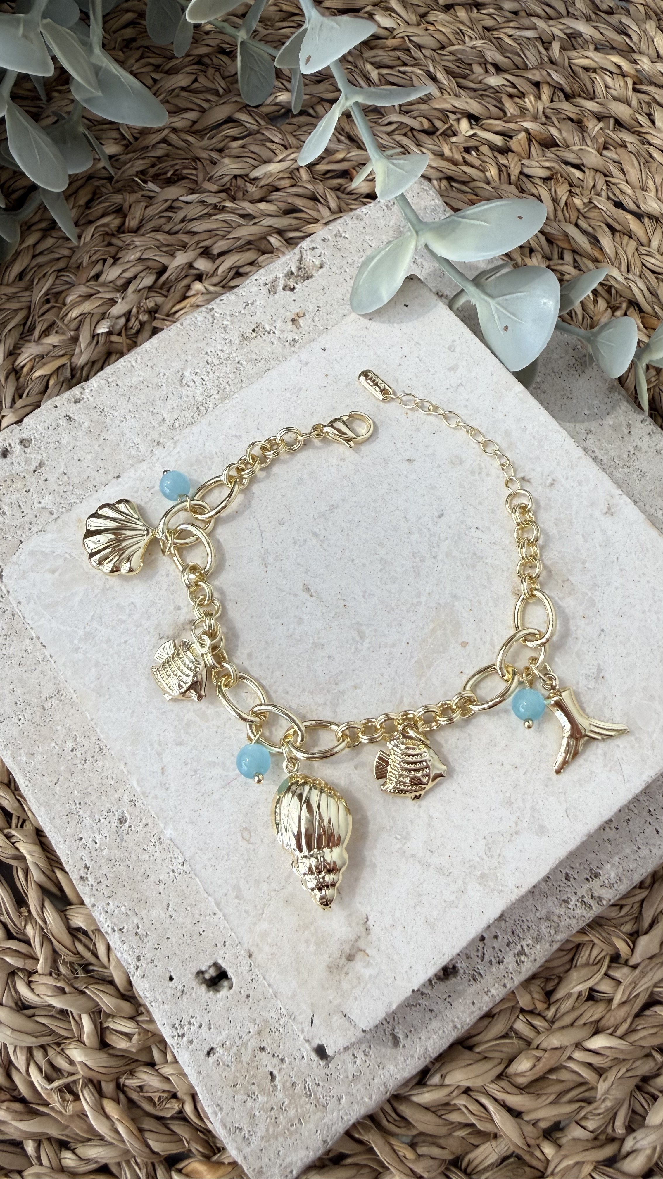 Cm Jewel 14K Gold Renk Bileklik