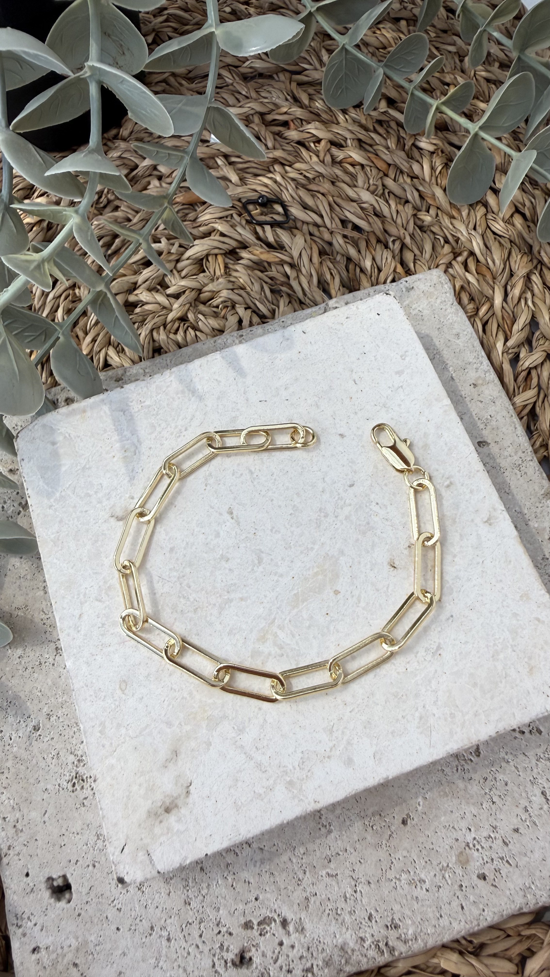 Cm Jewel 14K Gold Renk Bileklik