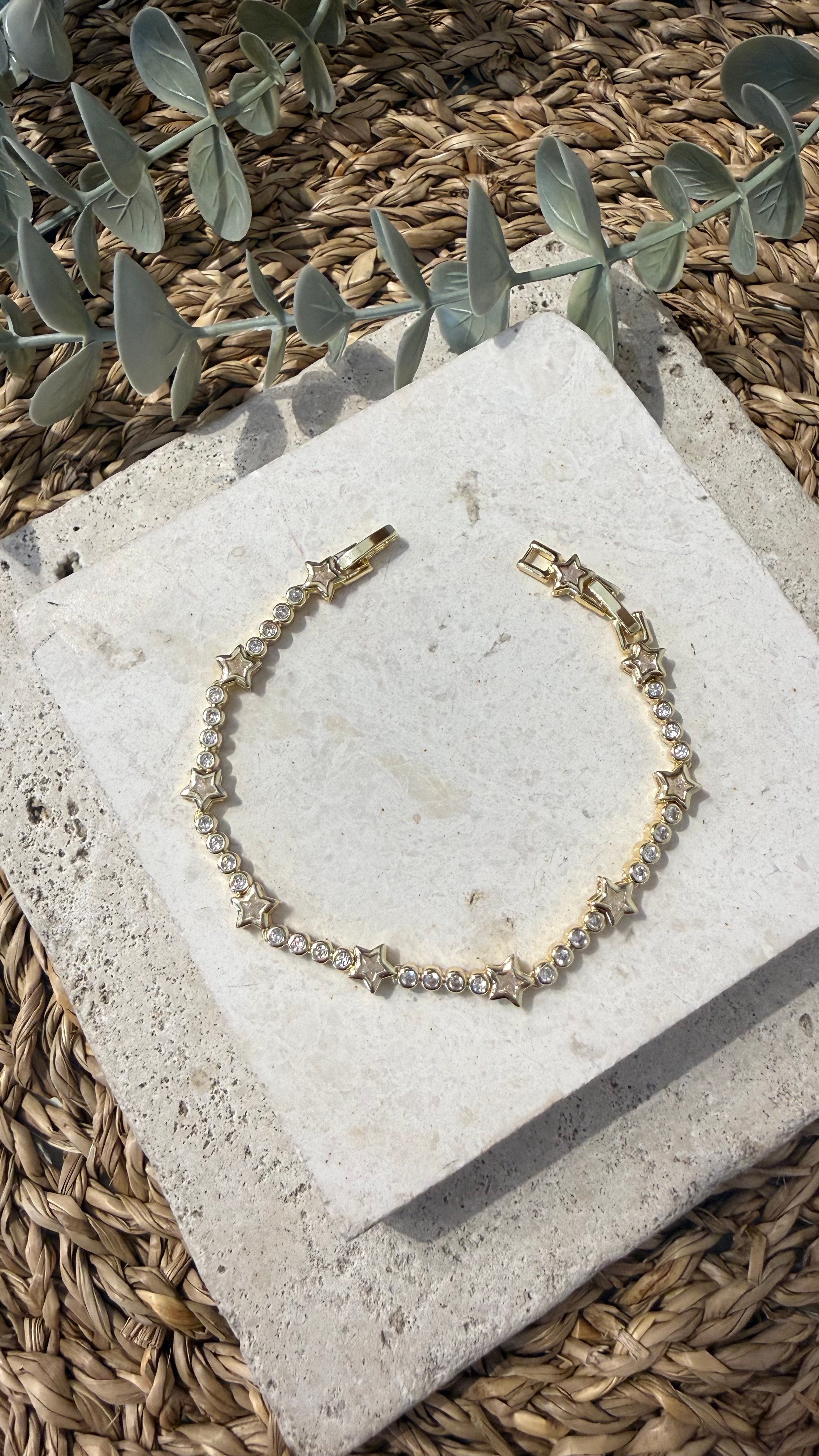 Cm Jewel 14K Gold Renk Bileklik