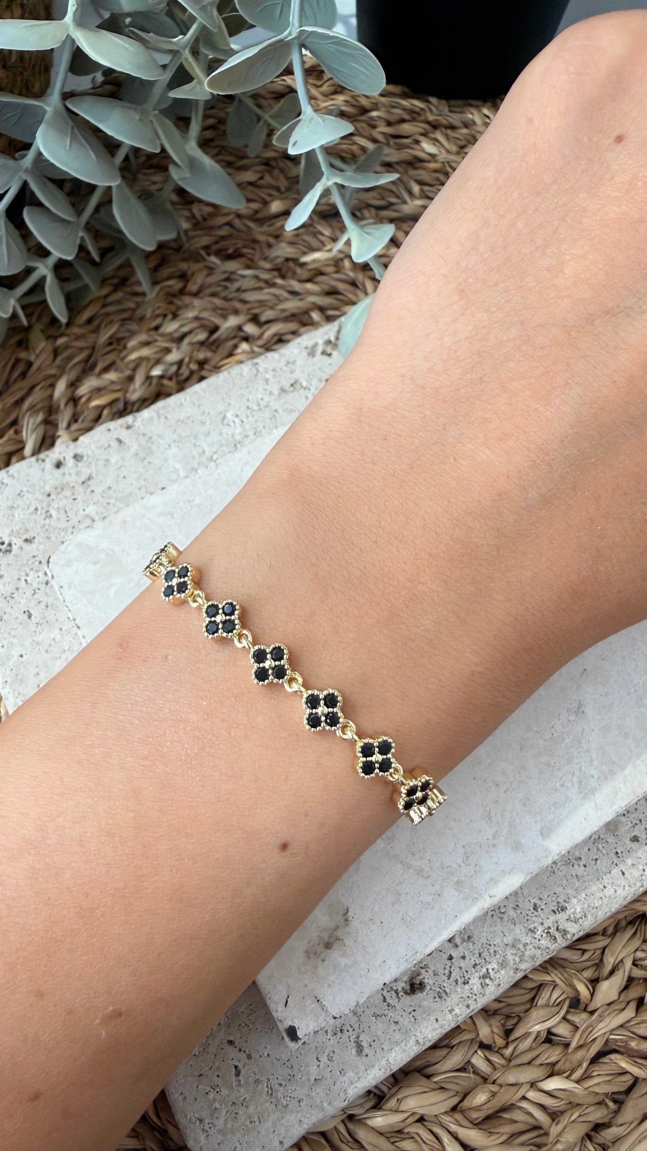 Cm Jewel 14K Gold Renk Bileklik