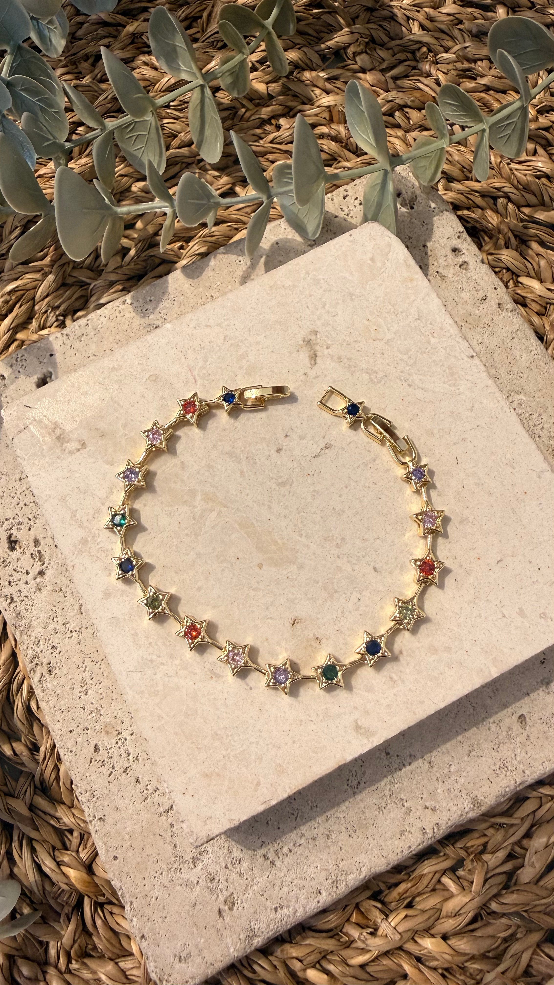 Cm Jewel 14K Gold Renk Bileklik