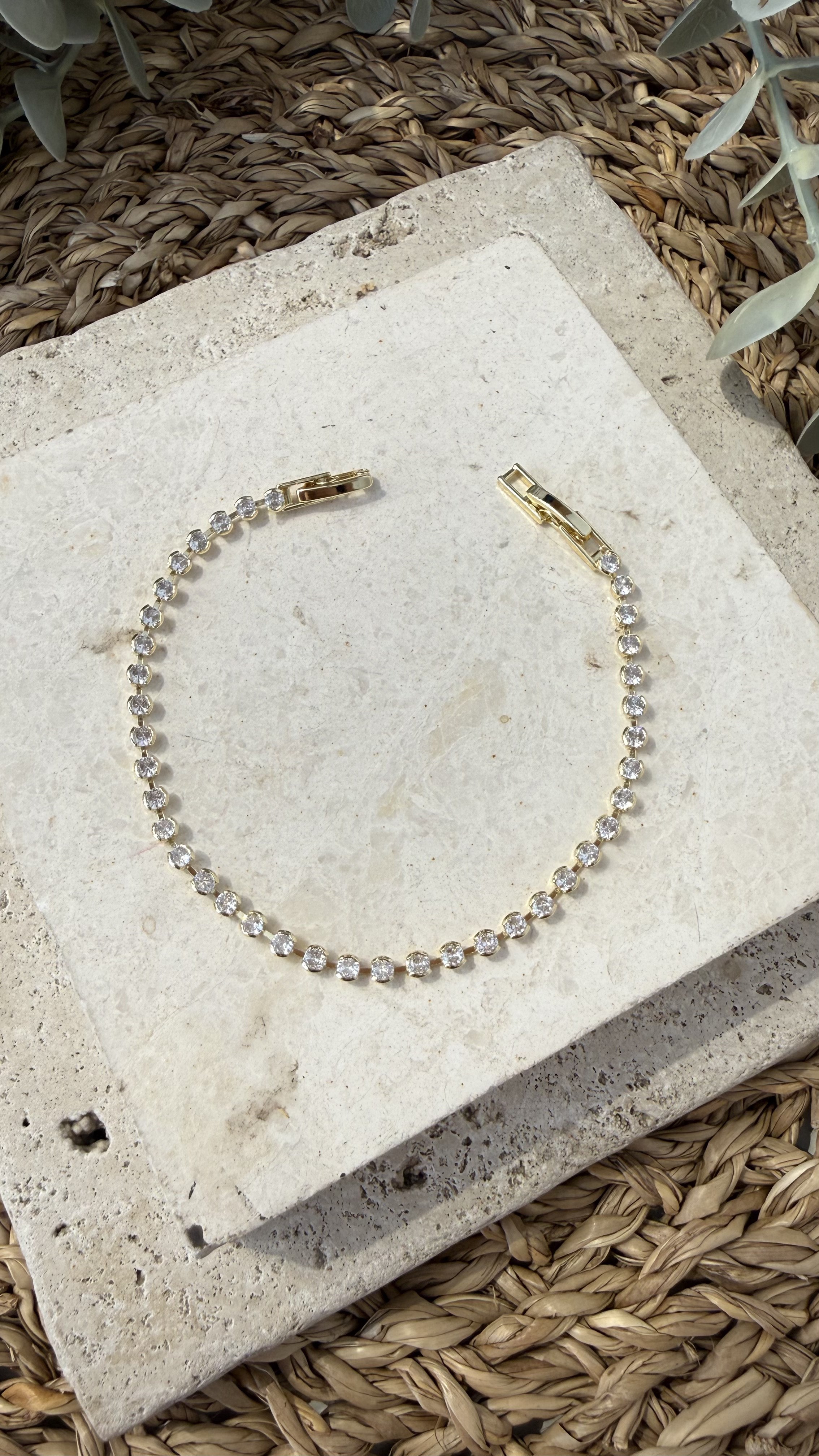 Cm Jewel 14K Gold Renk Bileklik
