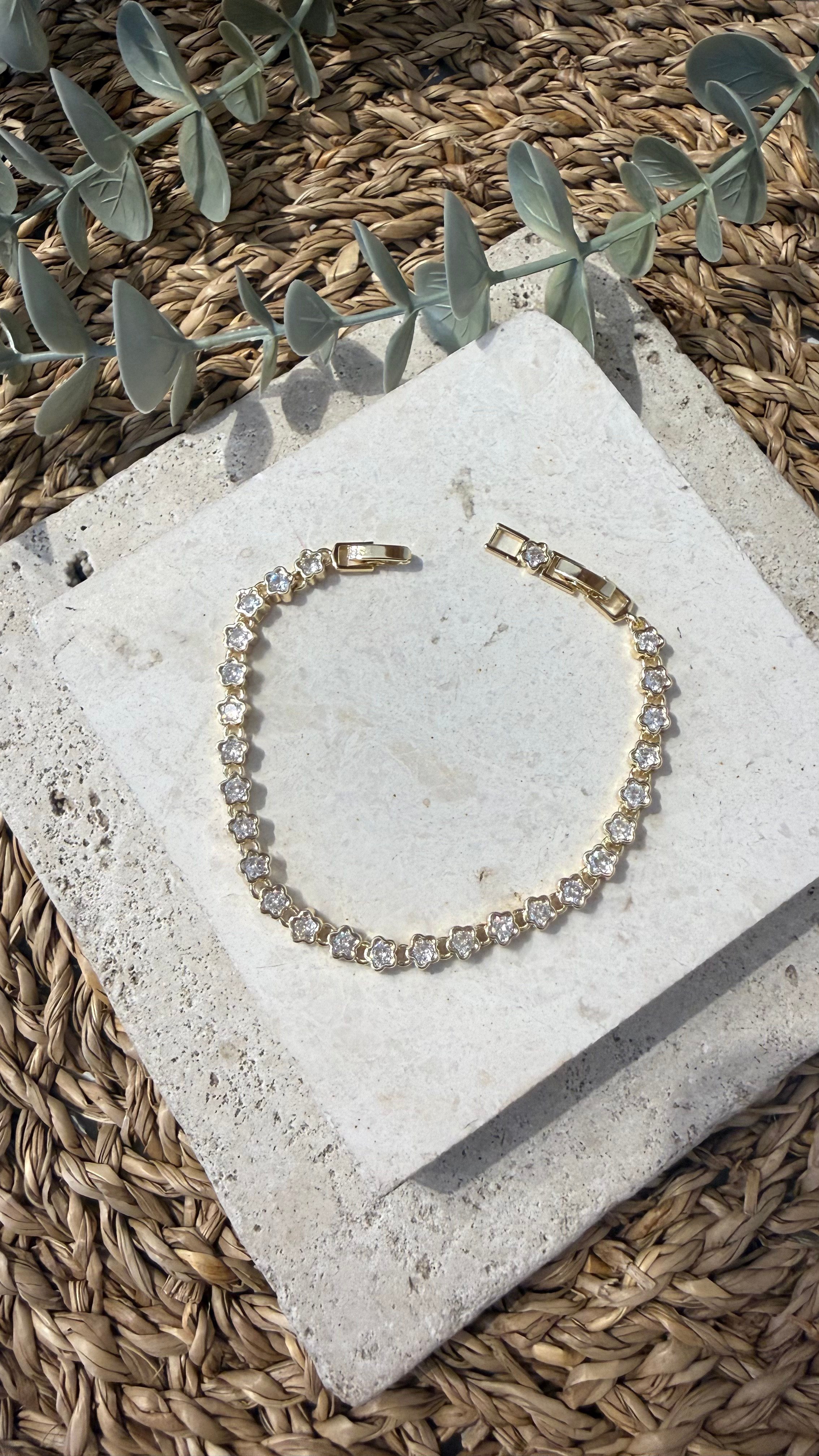Cm Jewel 14K Gold Renk Bileklik