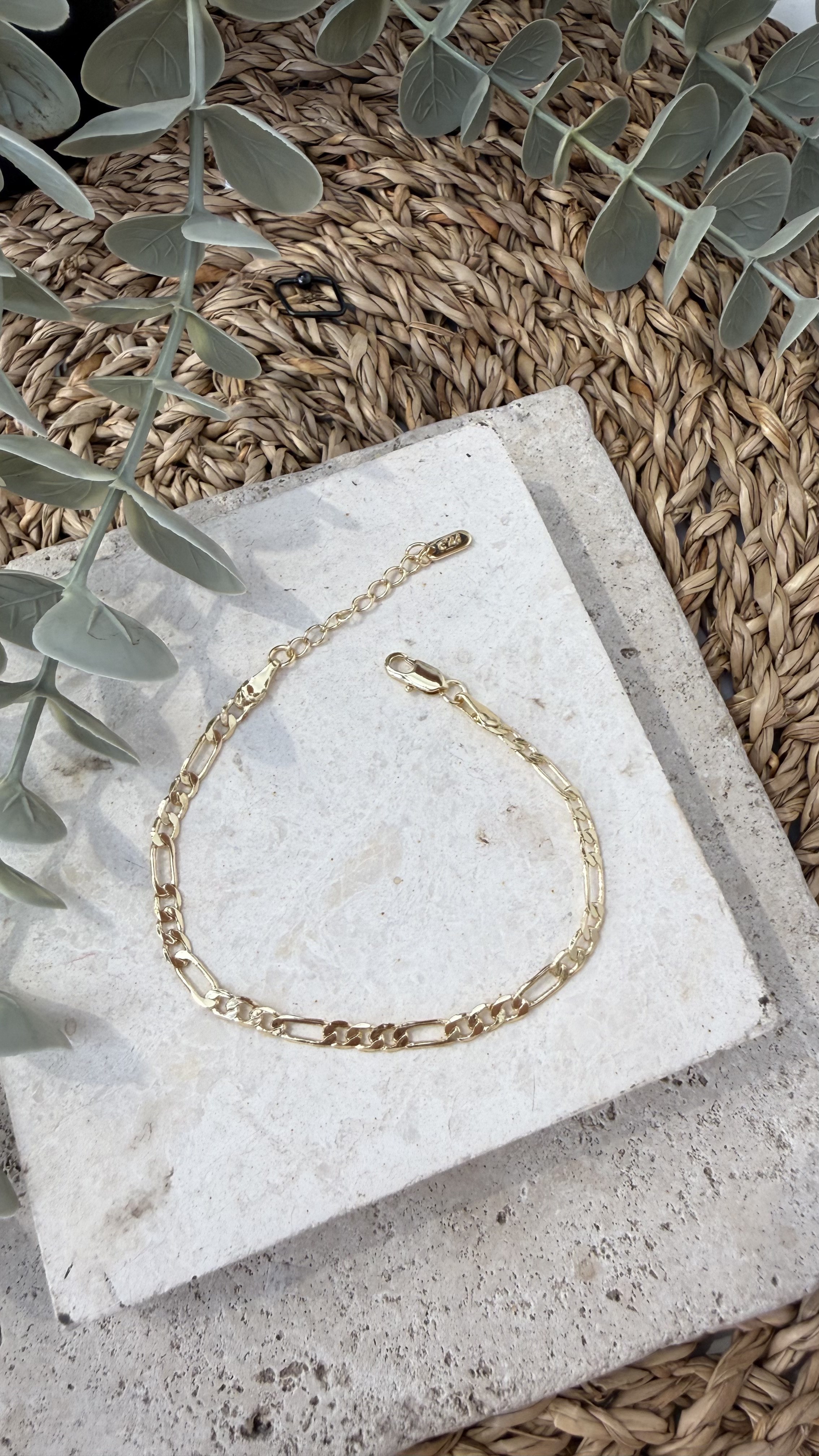 Cm Jewel 14K Gold Renk Bileklik