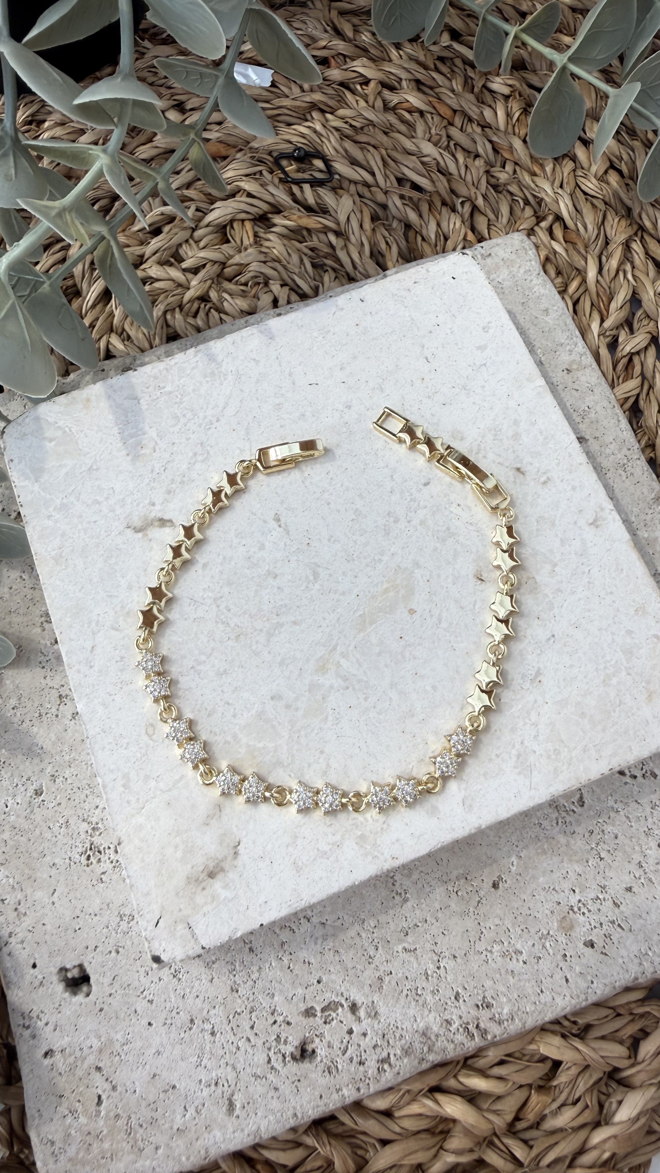 Cm Jewel 14K Gold Renk Bileklik