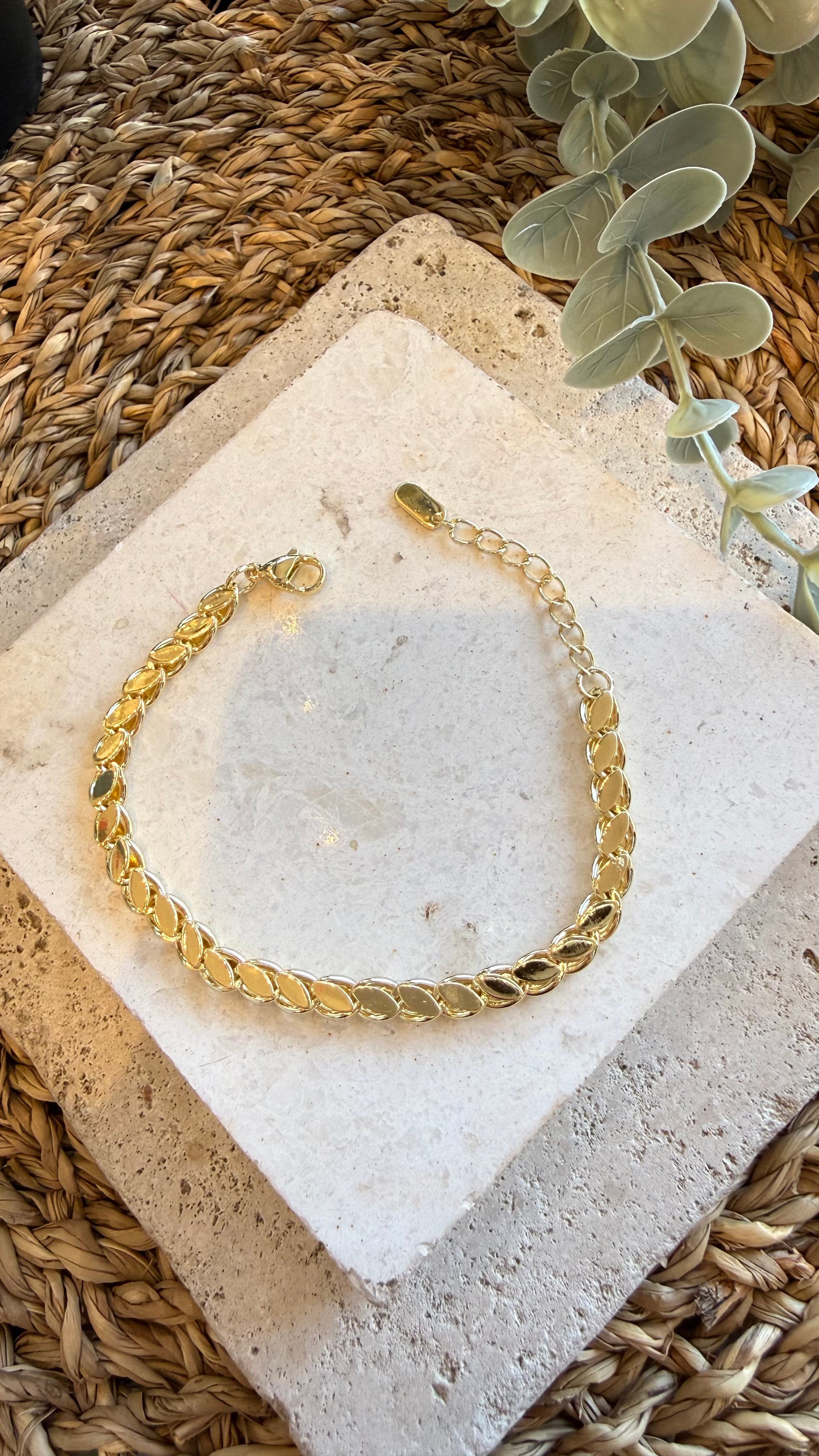 Cm Jewel 14K Gold Renk Bileklik