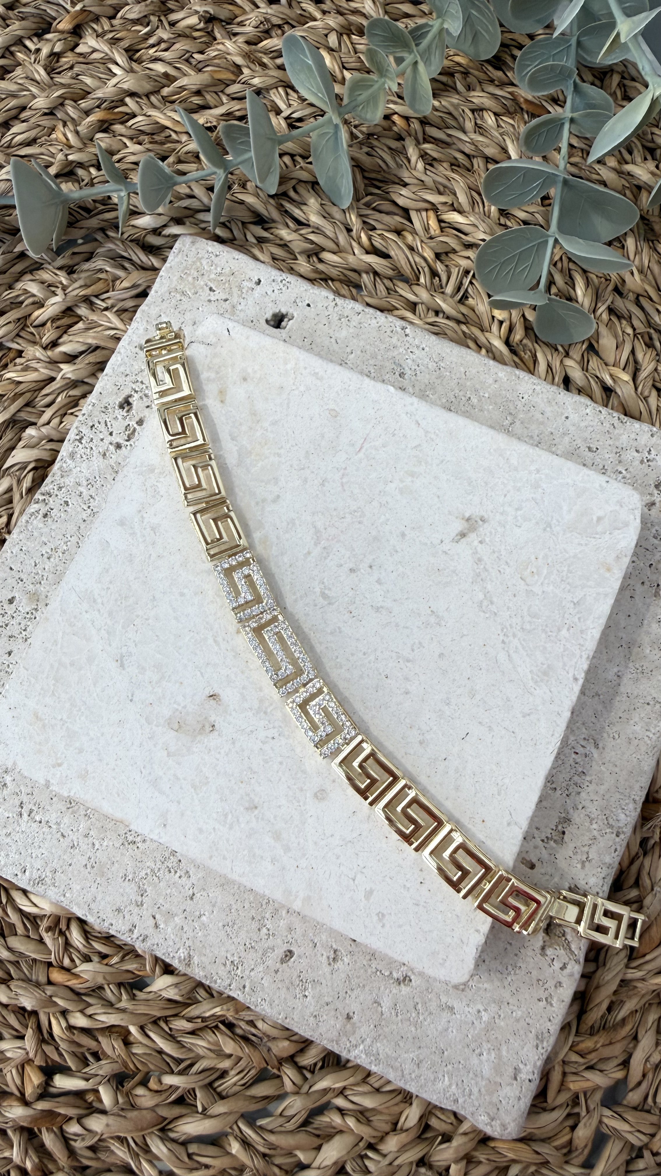 Cm Jewel İthal Gold Renk Bileklik