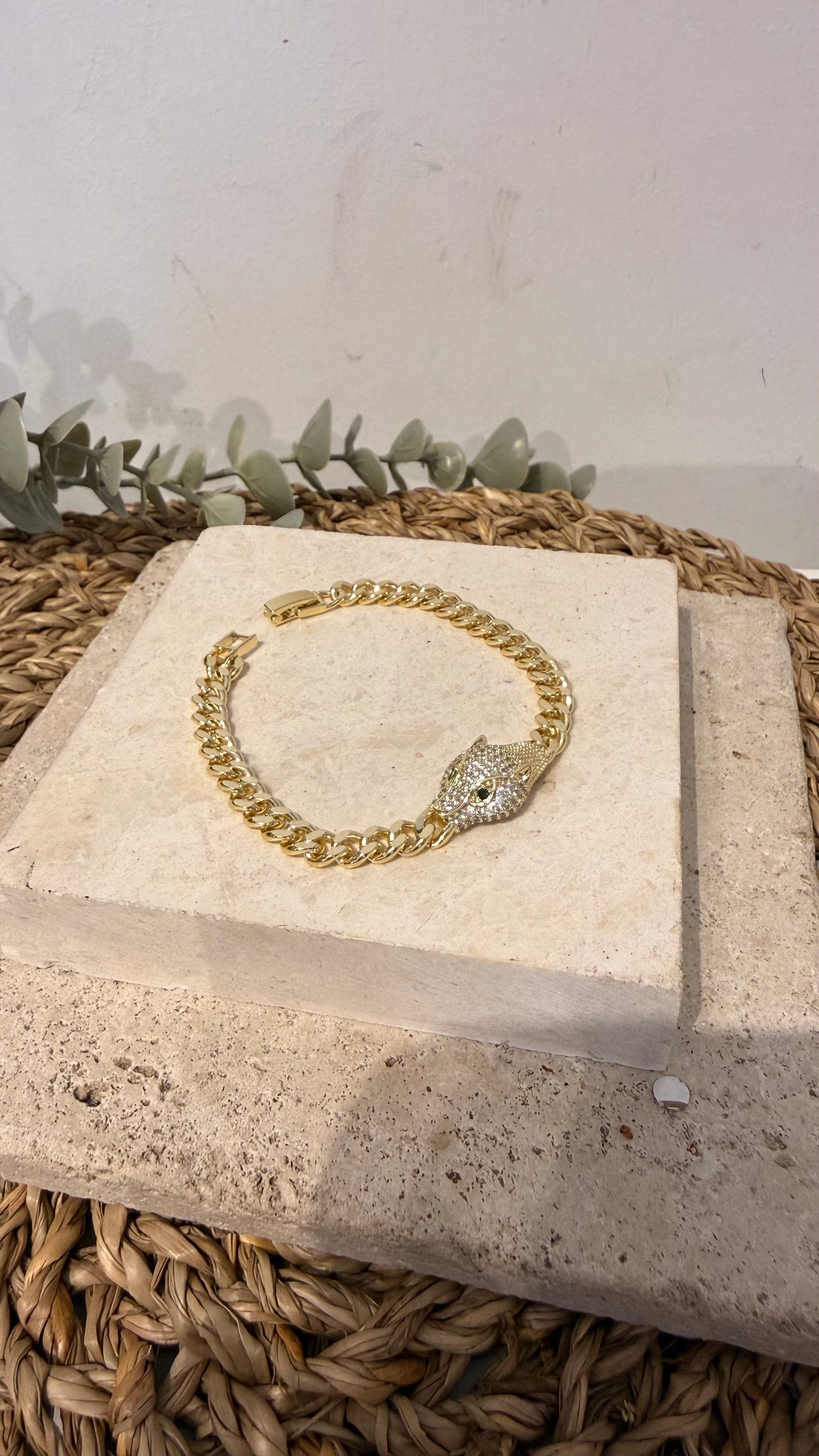 Cm Jewel İthal Gold Renk Bileklik