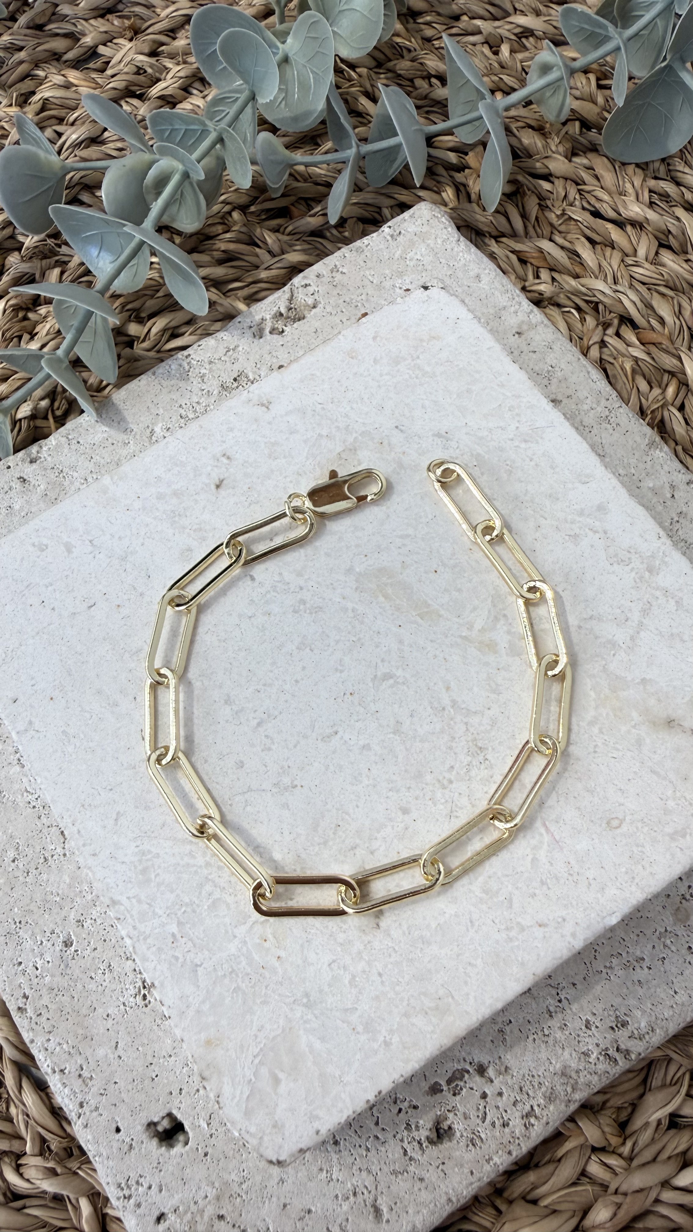 Cm Jewel İthal Gold Renk Bileklik