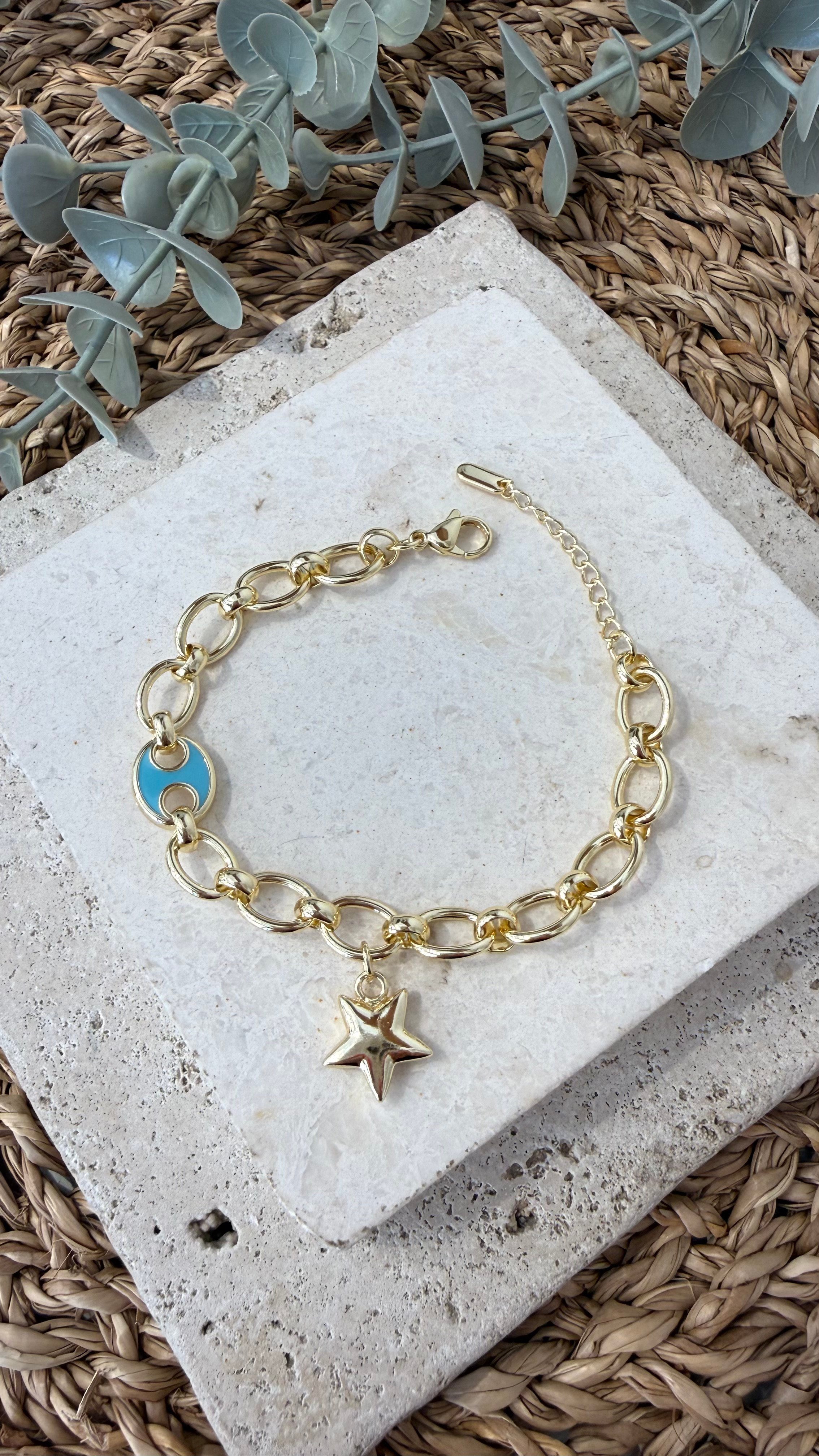 Cm Jewel İthal Gold Renk Bileklik