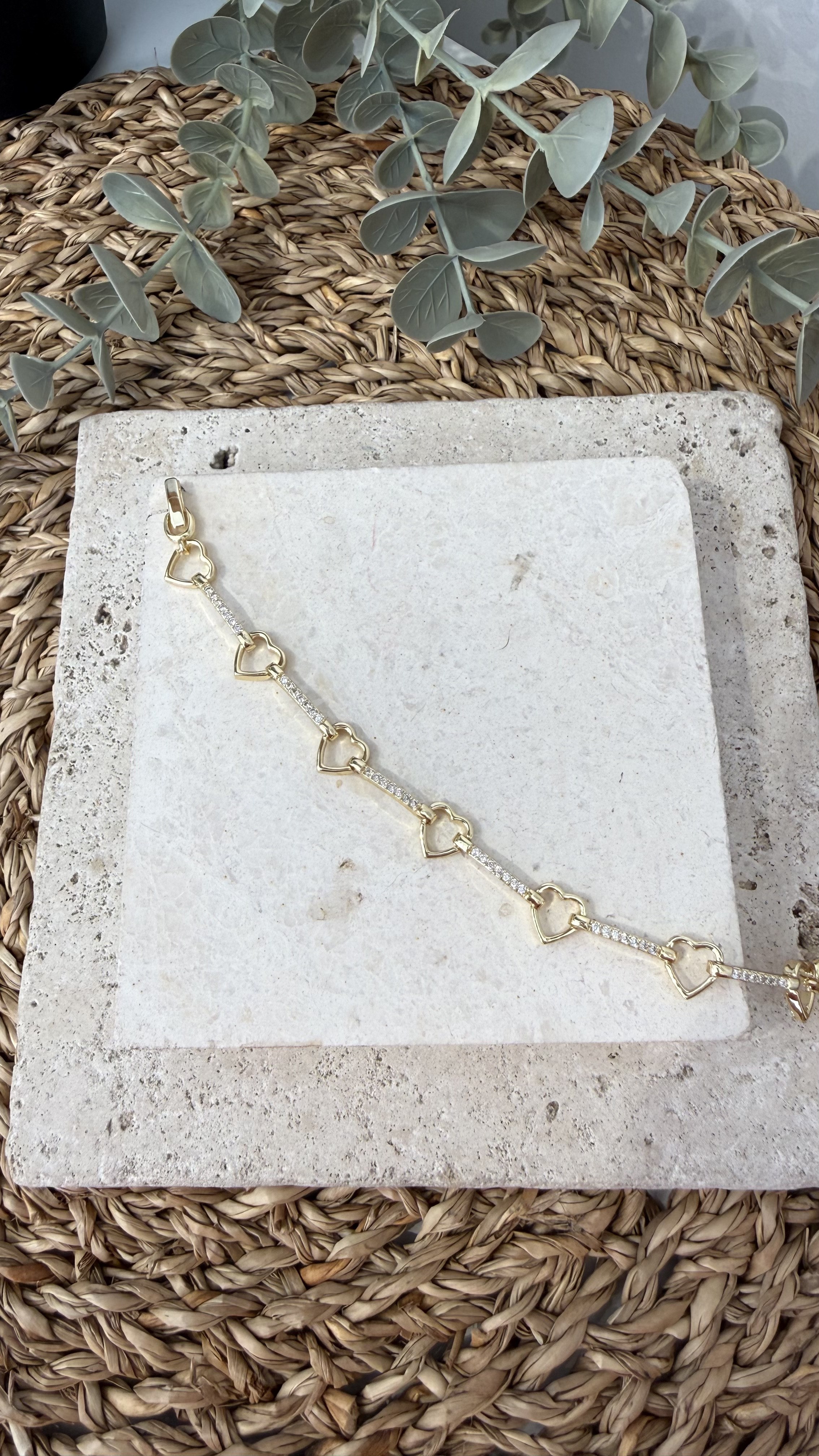 Cm Jewel İthal Gold Renk Bileklik