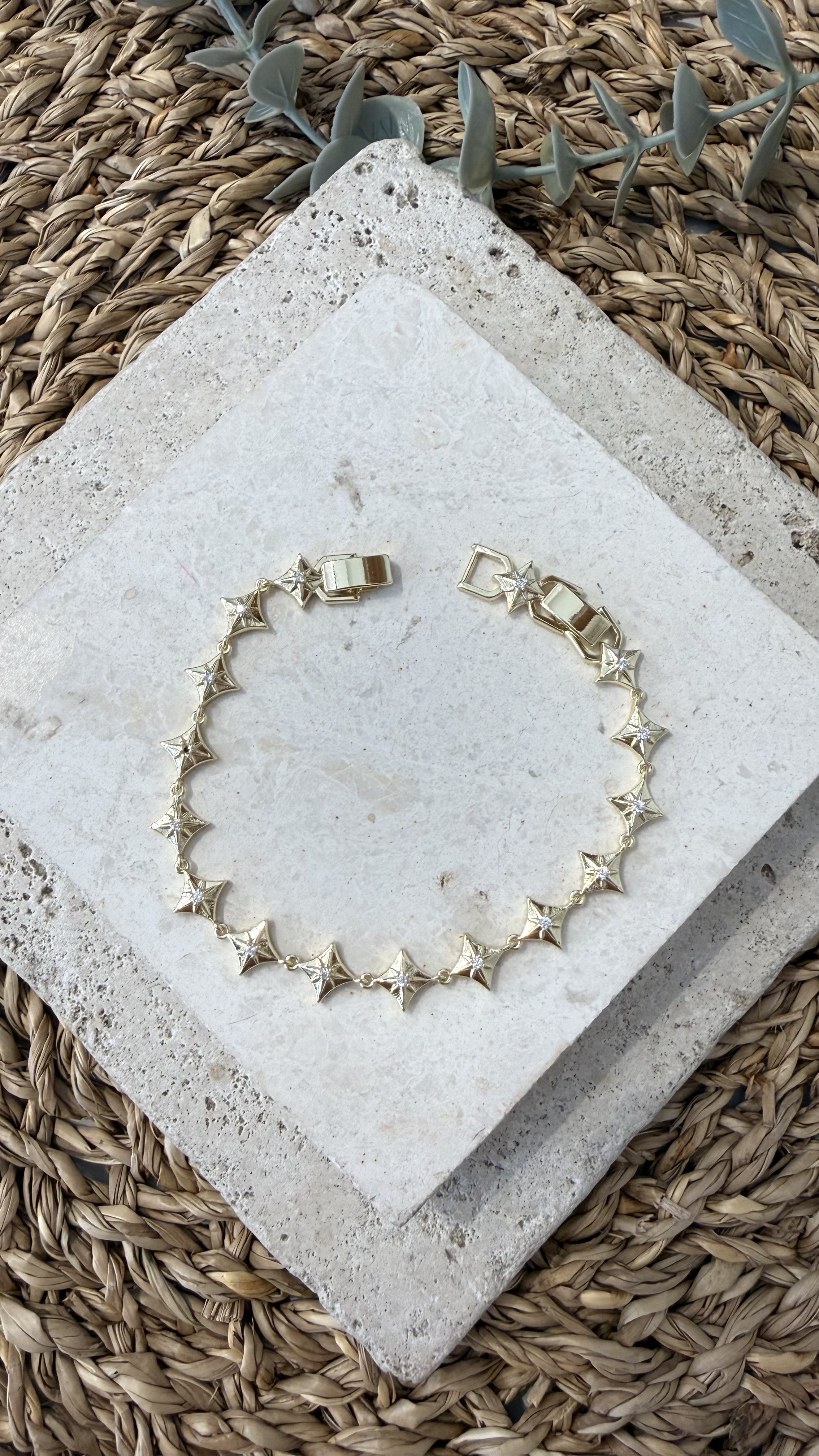 Cm Jewel İthal Gold Renk Bileklik