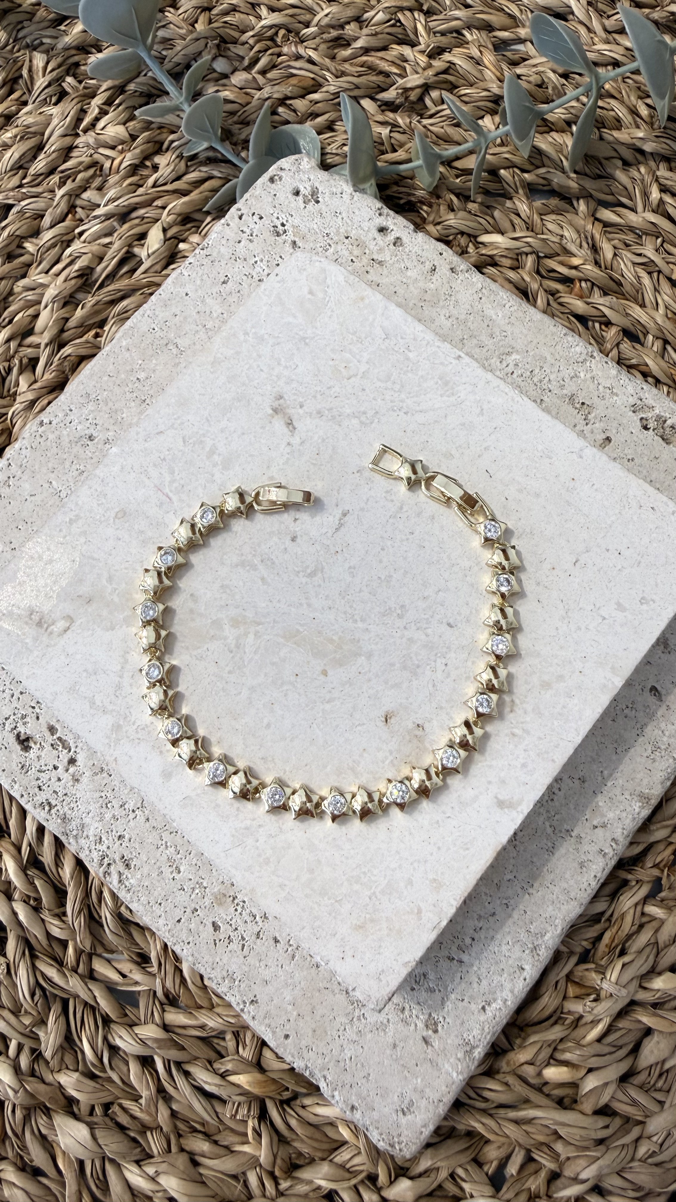 Cm Jewel İthal Gold Renk Bileklik