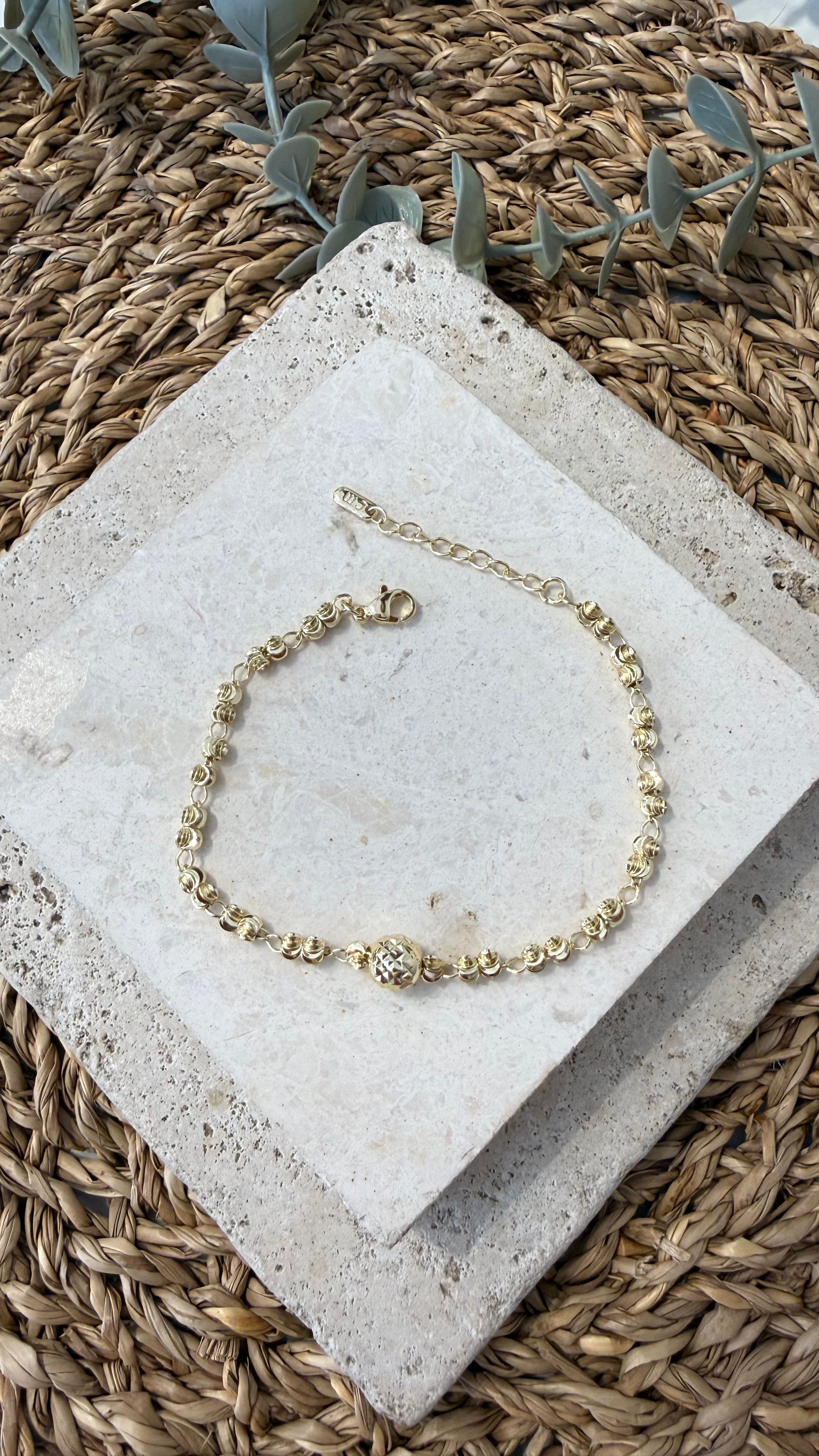 Cm Jewel İthal Gold Renk Bileklik