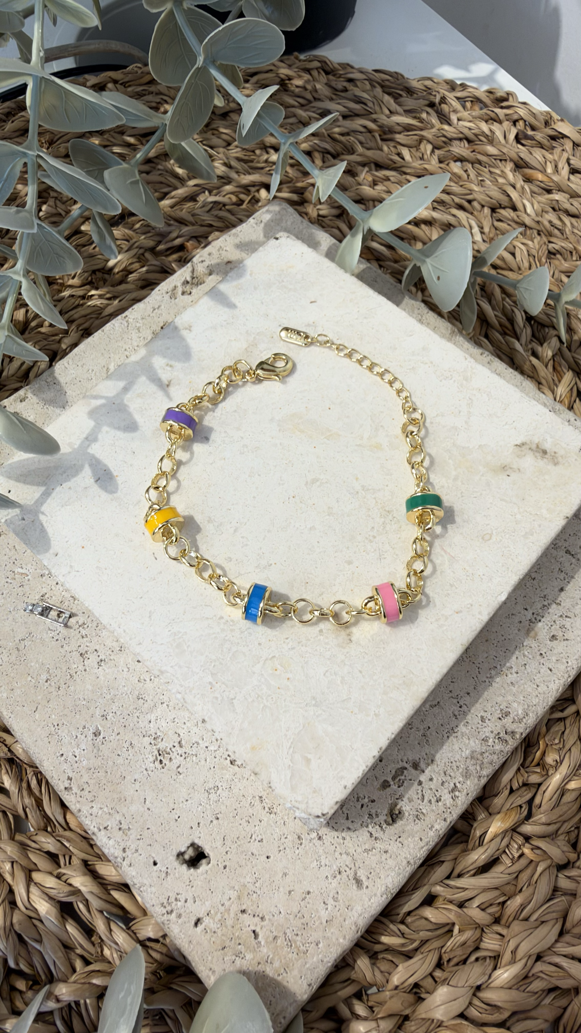 Cm Jewel İthal Gold Renk Bileklik