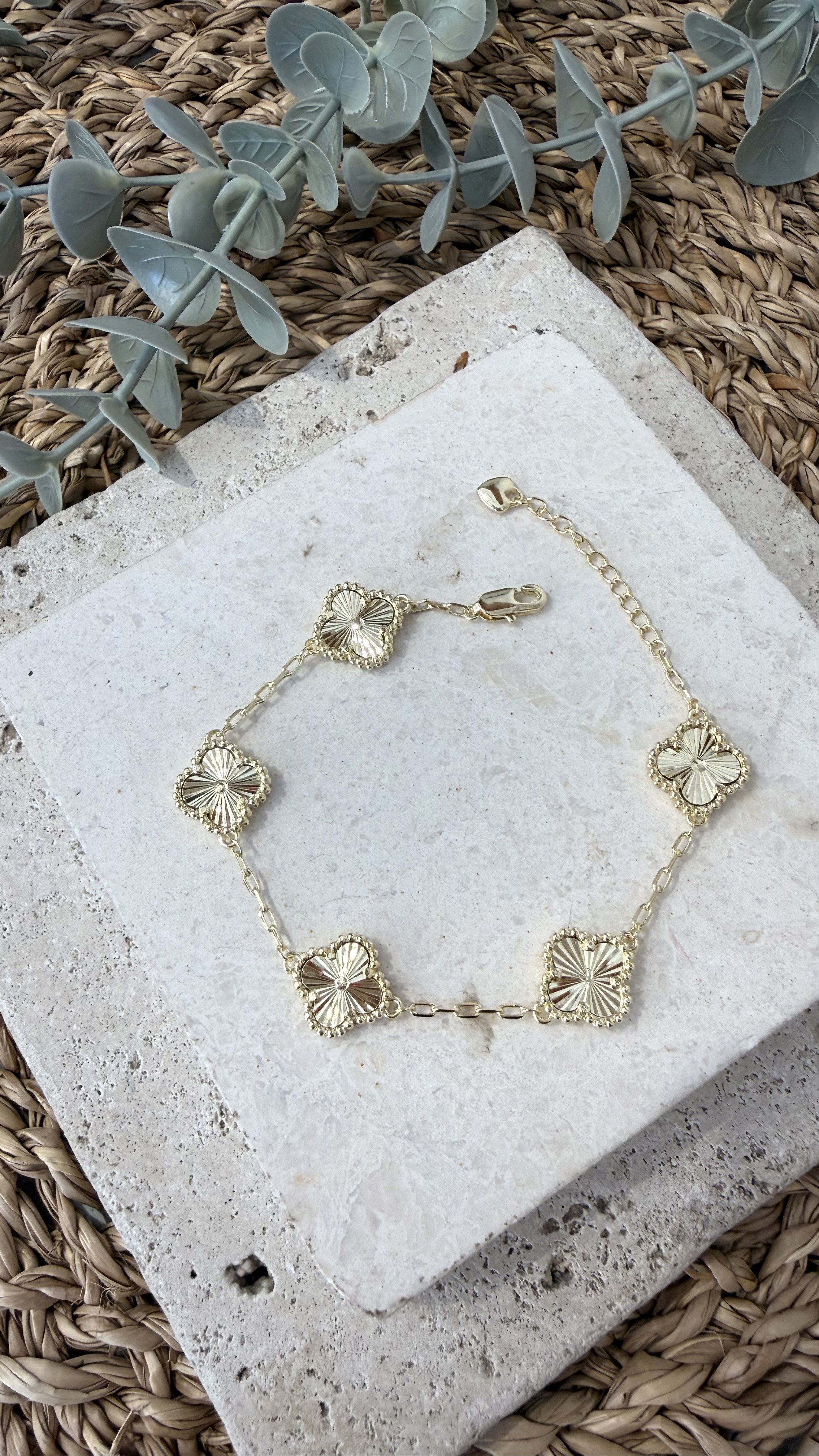 Cm Jewel İthal Gold Renk Bileklik