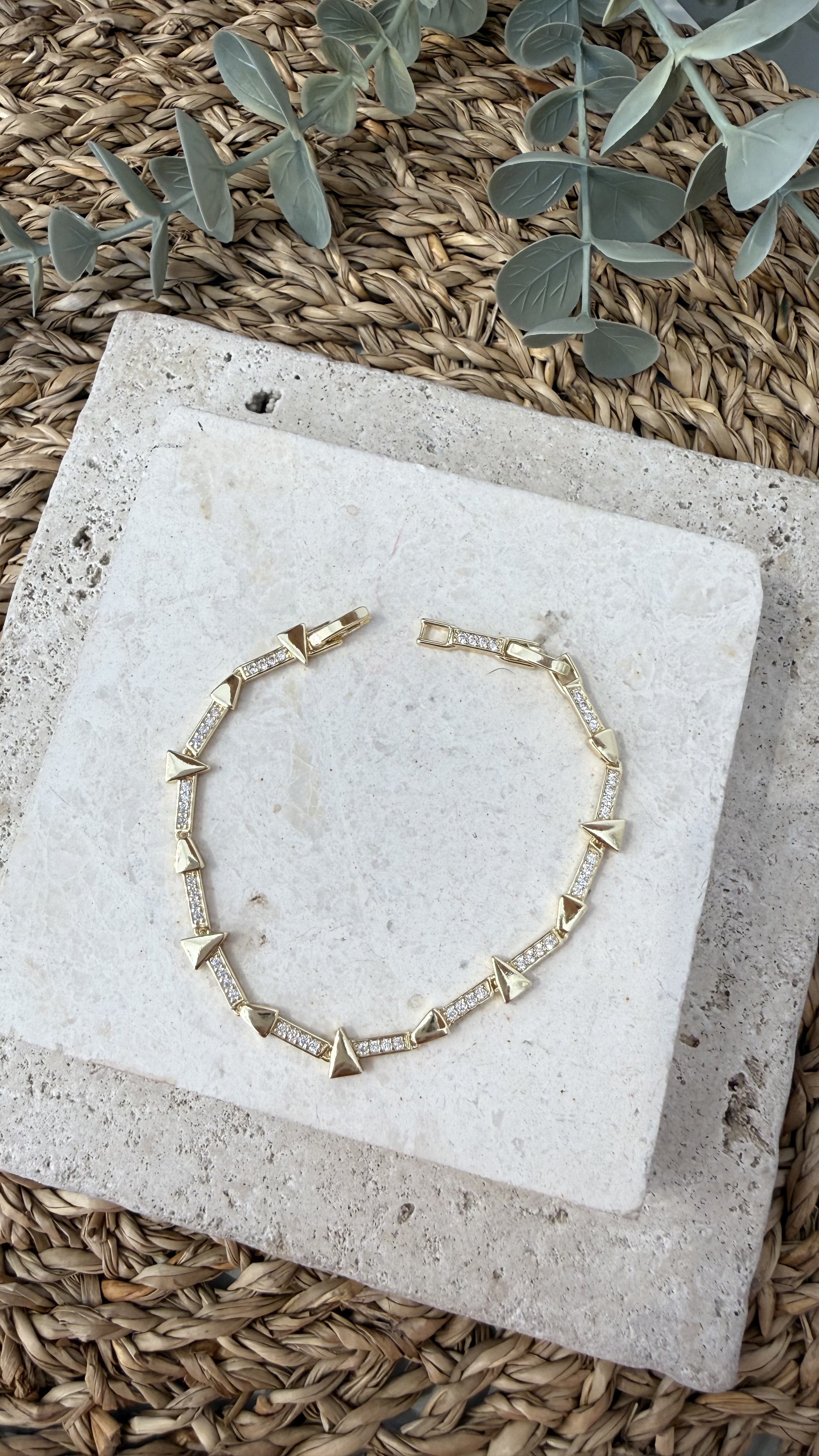 Cm Jewel İthal Gold Renk Bileklik