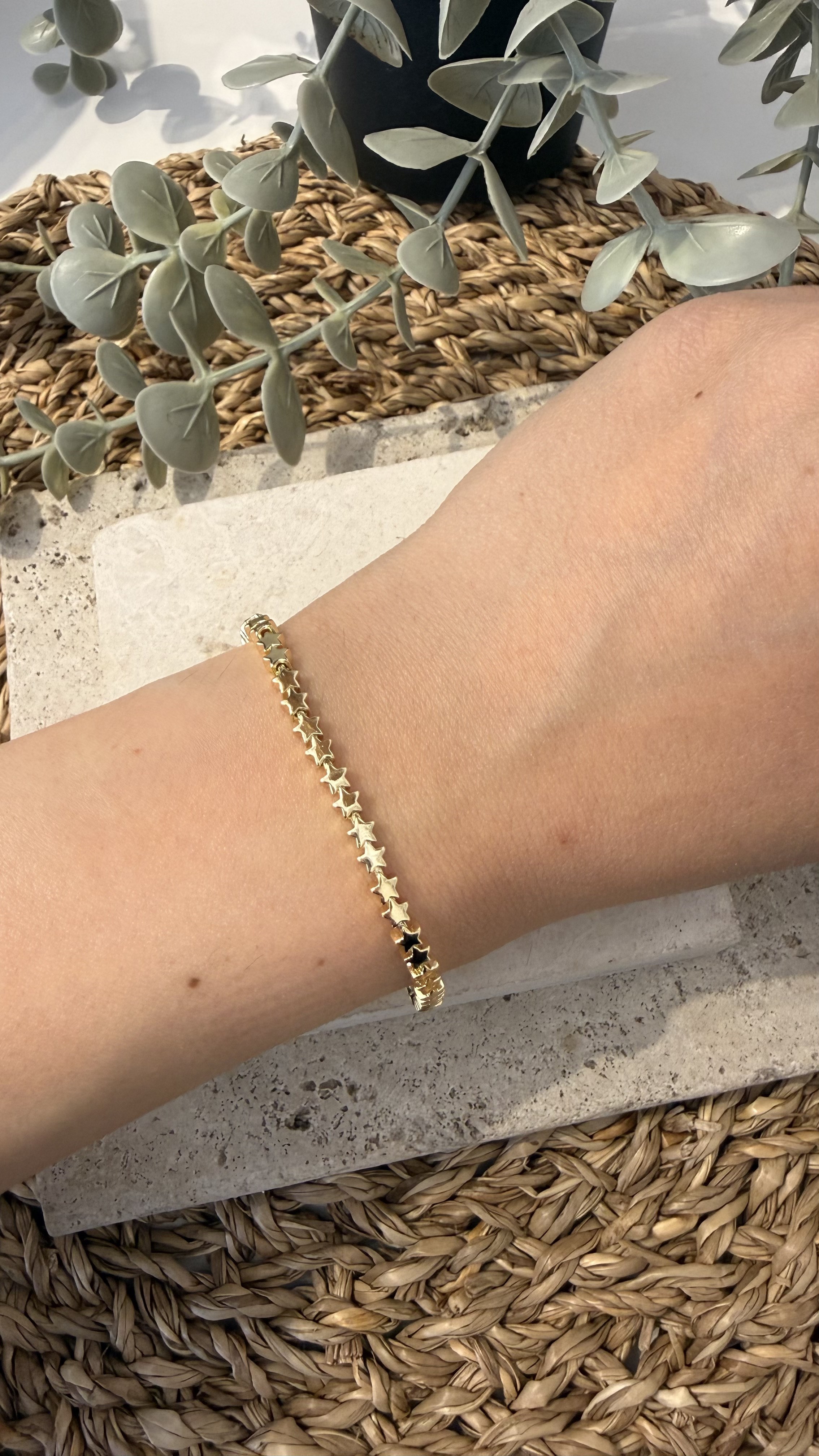 Cm Jewel İthal Gold Renk Bileklik