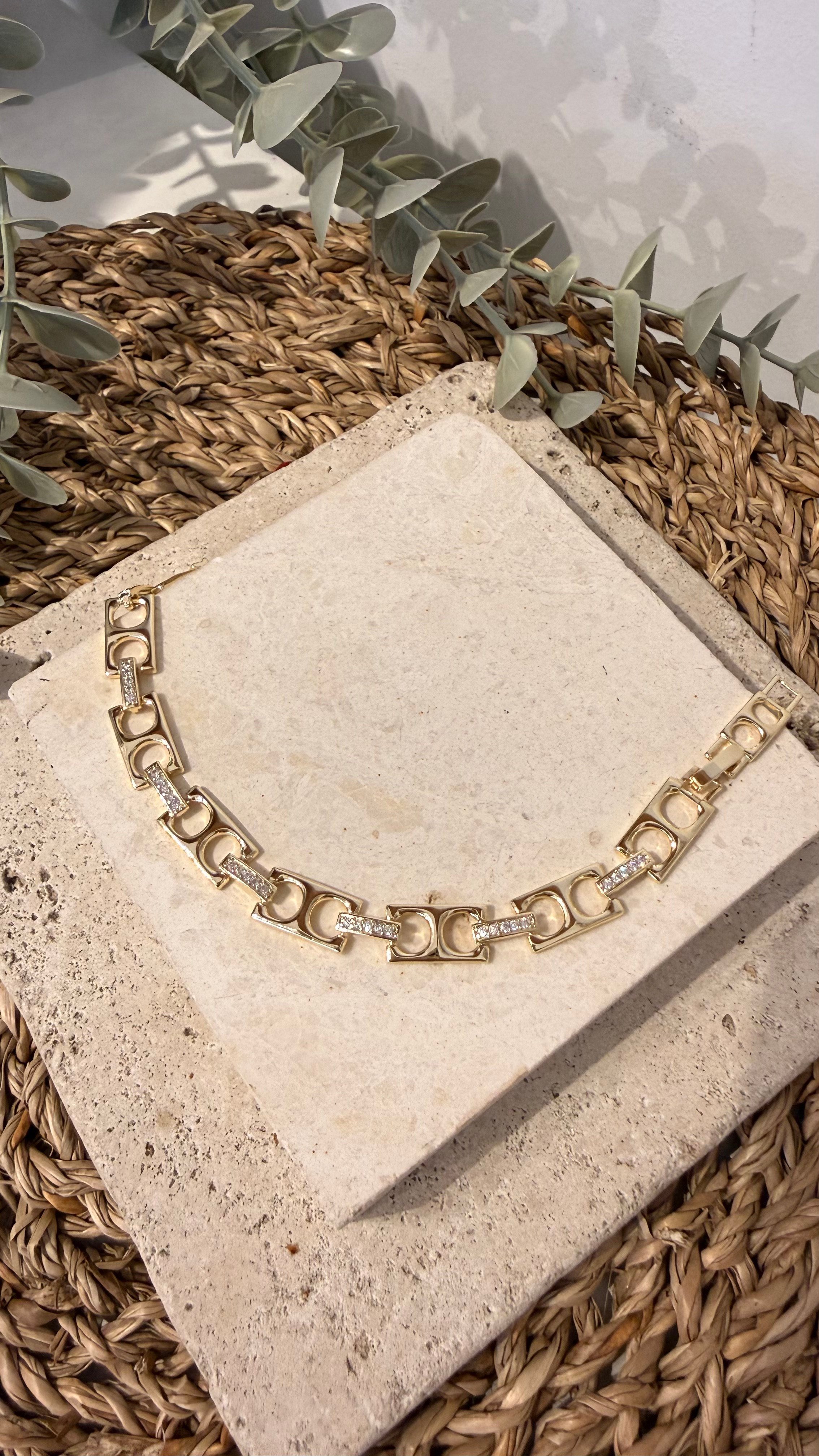 Cm Jewel İthal Gold Renk Bileklik